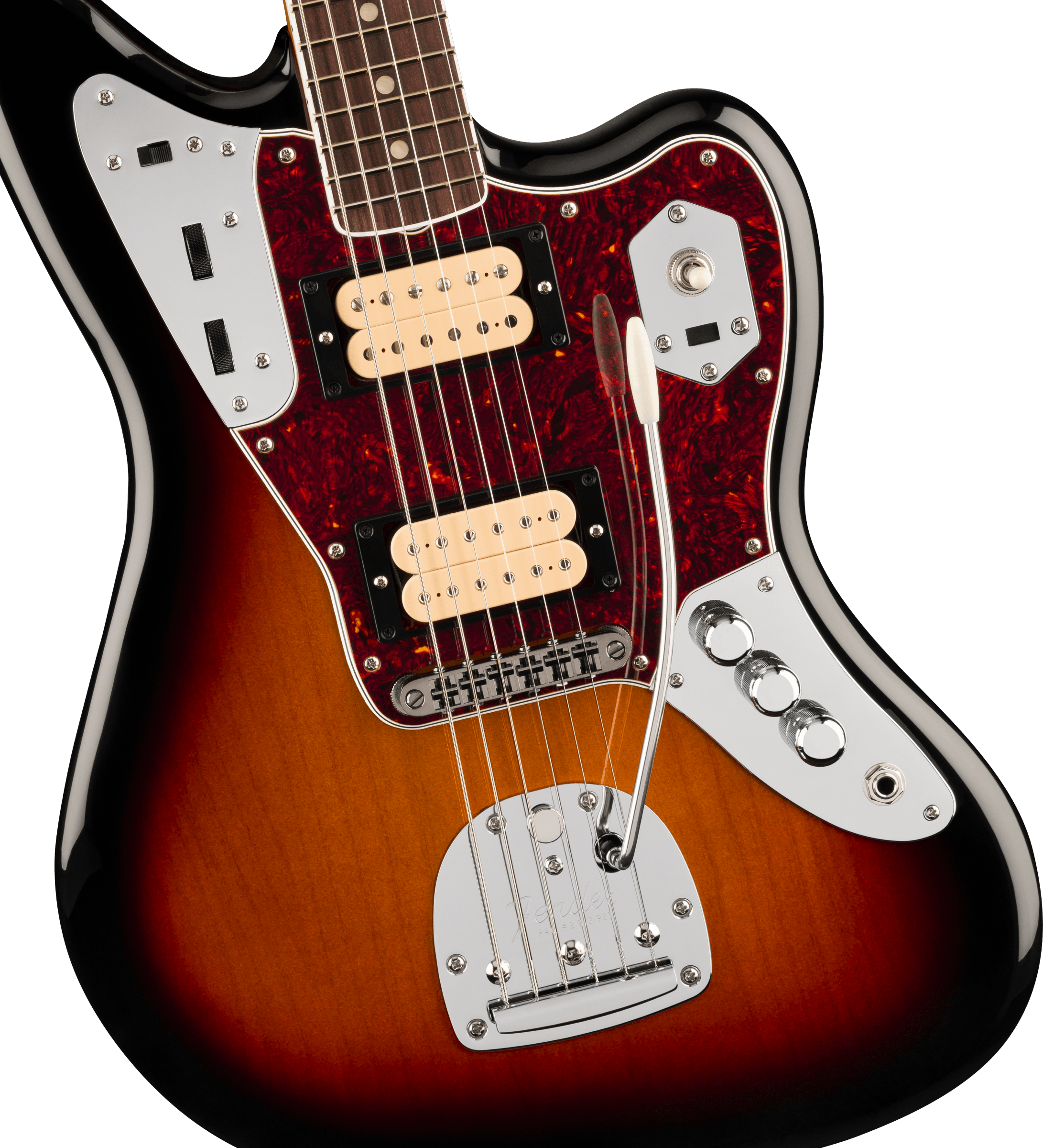 Fender Kurt Cobain Jaguar®, Rosewood Fingerboard, 3-Color Sunburst