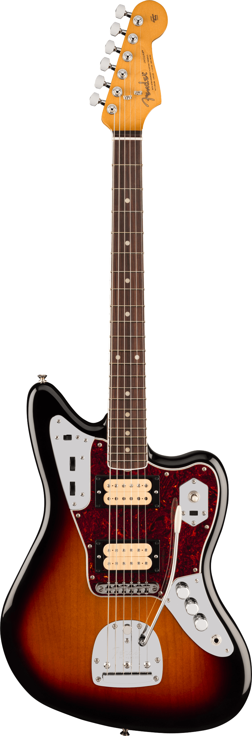 Fender Kurt Cobain Jaguar®, Rosewood Fingerboard, 3-Color Sunburst