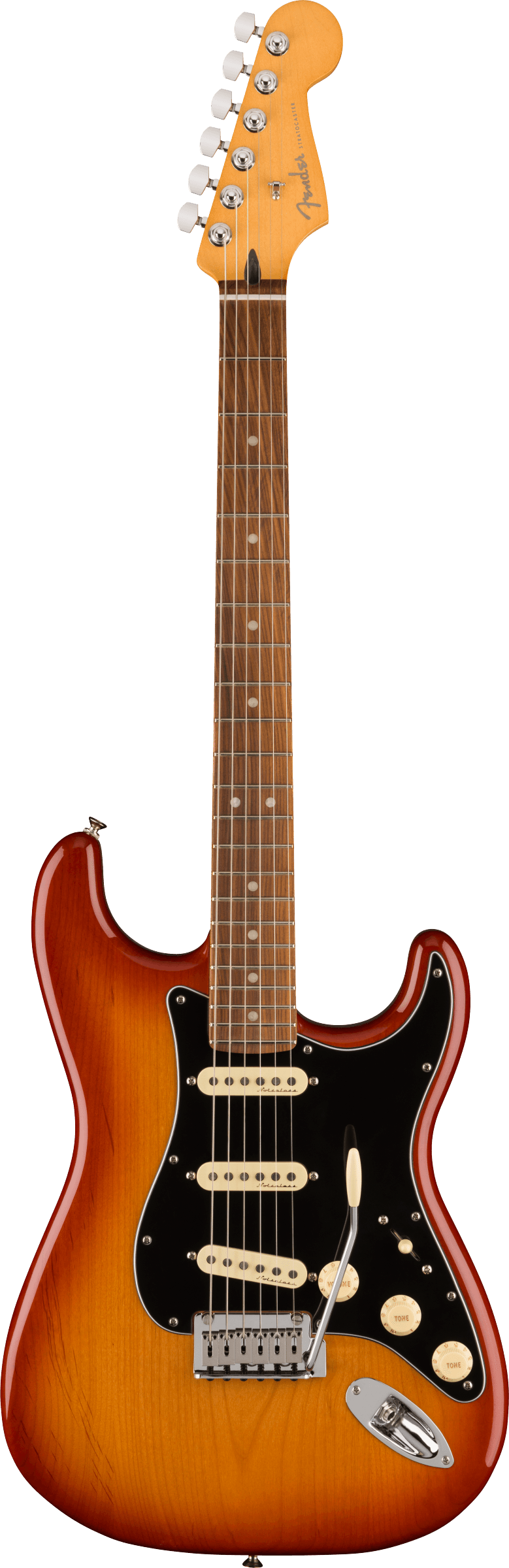 Fender Player Plus Stratocaster®, Pau Ferro Fingerboard, Sienna