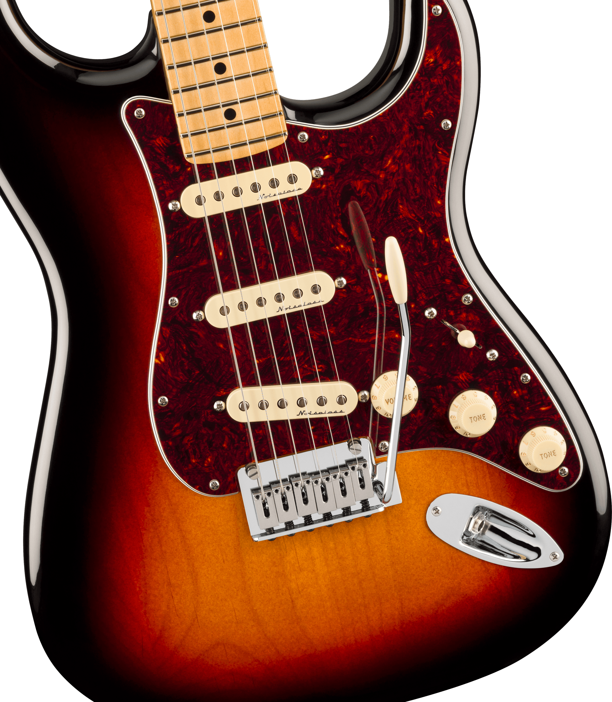Fender  Player II Modified Stratocaster®, Maple Fingerboard, 3 Tone Sunburst