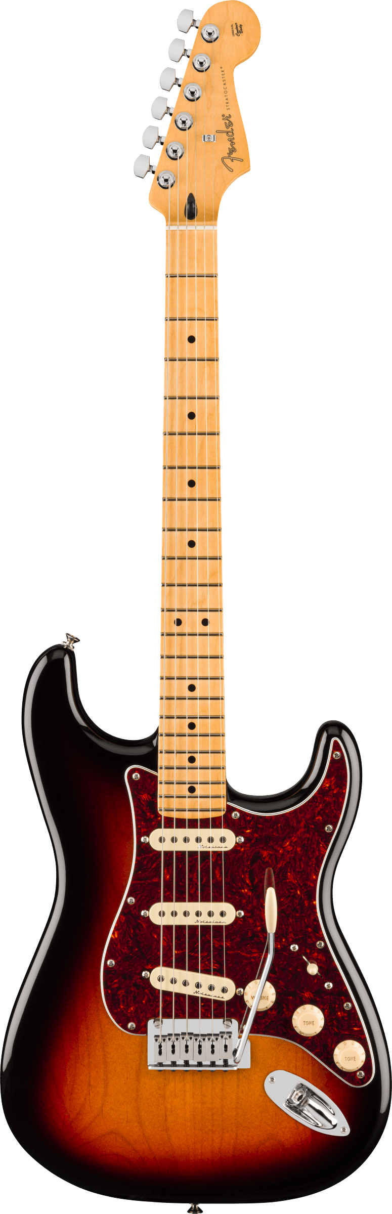 Fender  Player II Modified Stratocaster®, Maple Fingerboard, 3 Tone Sunburst