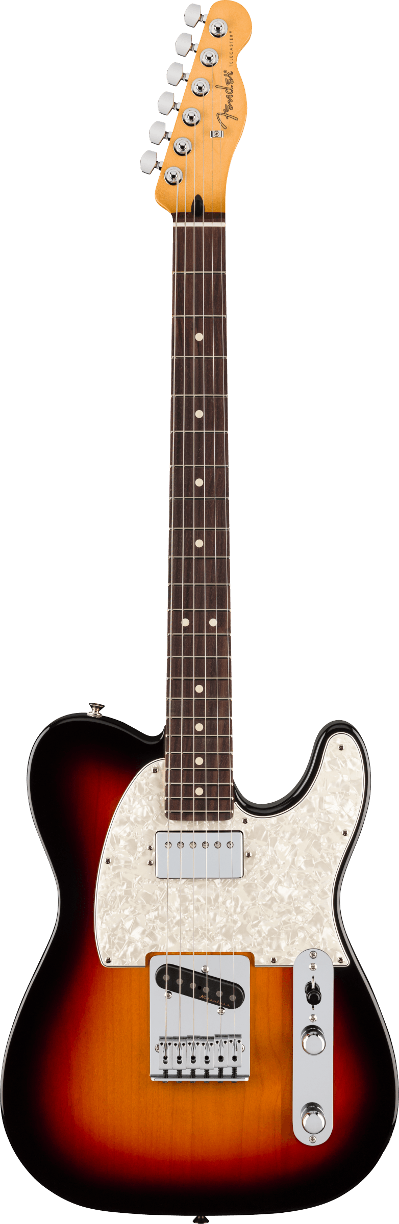 Fender Player II Modified Telecaster® SH, Rosewood Fingerboard, 3 Tone Sunburst
