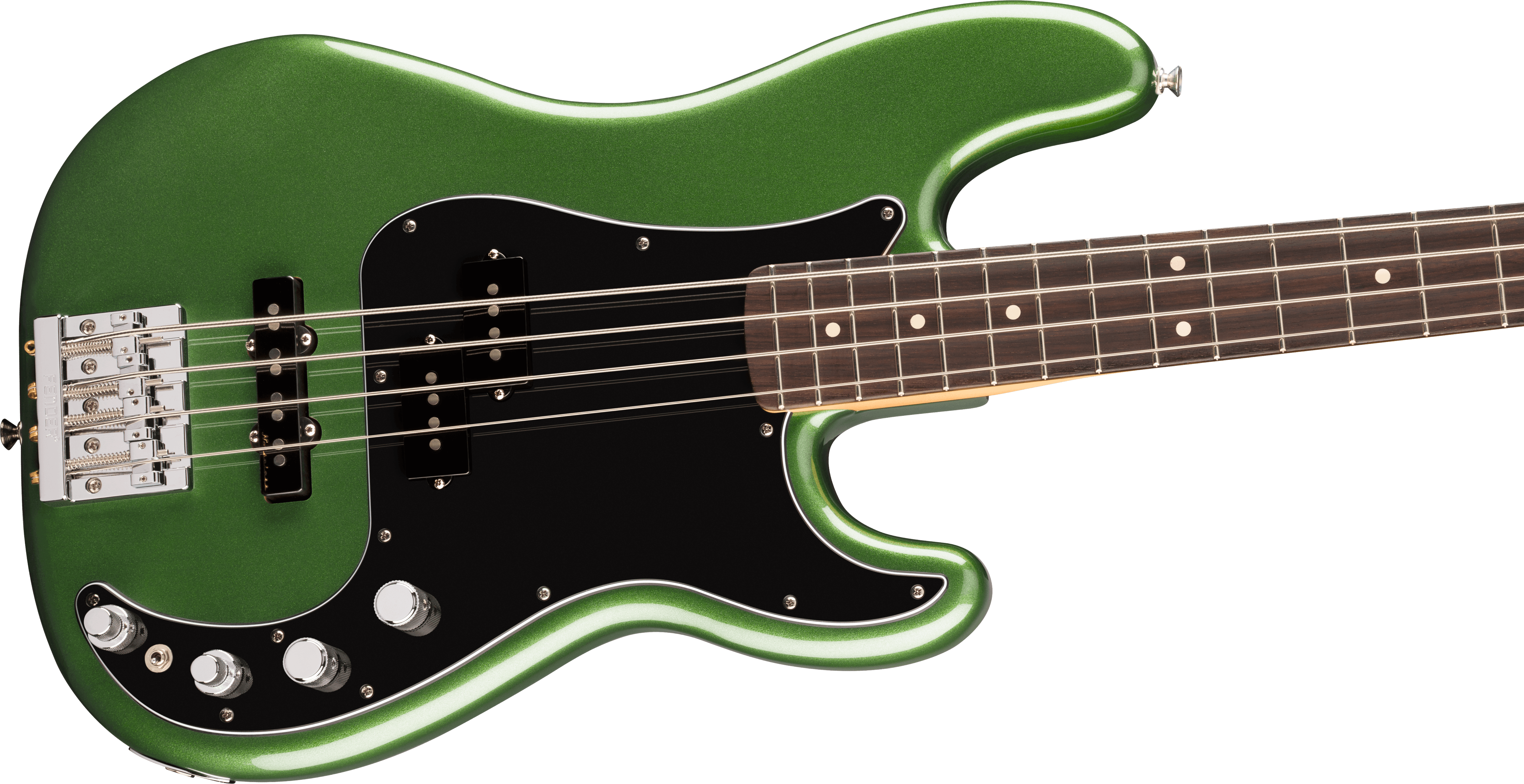 Fender Player II Modified Active Precision Bass®, Rosewood Fingerboard, Harvest Green Metallic