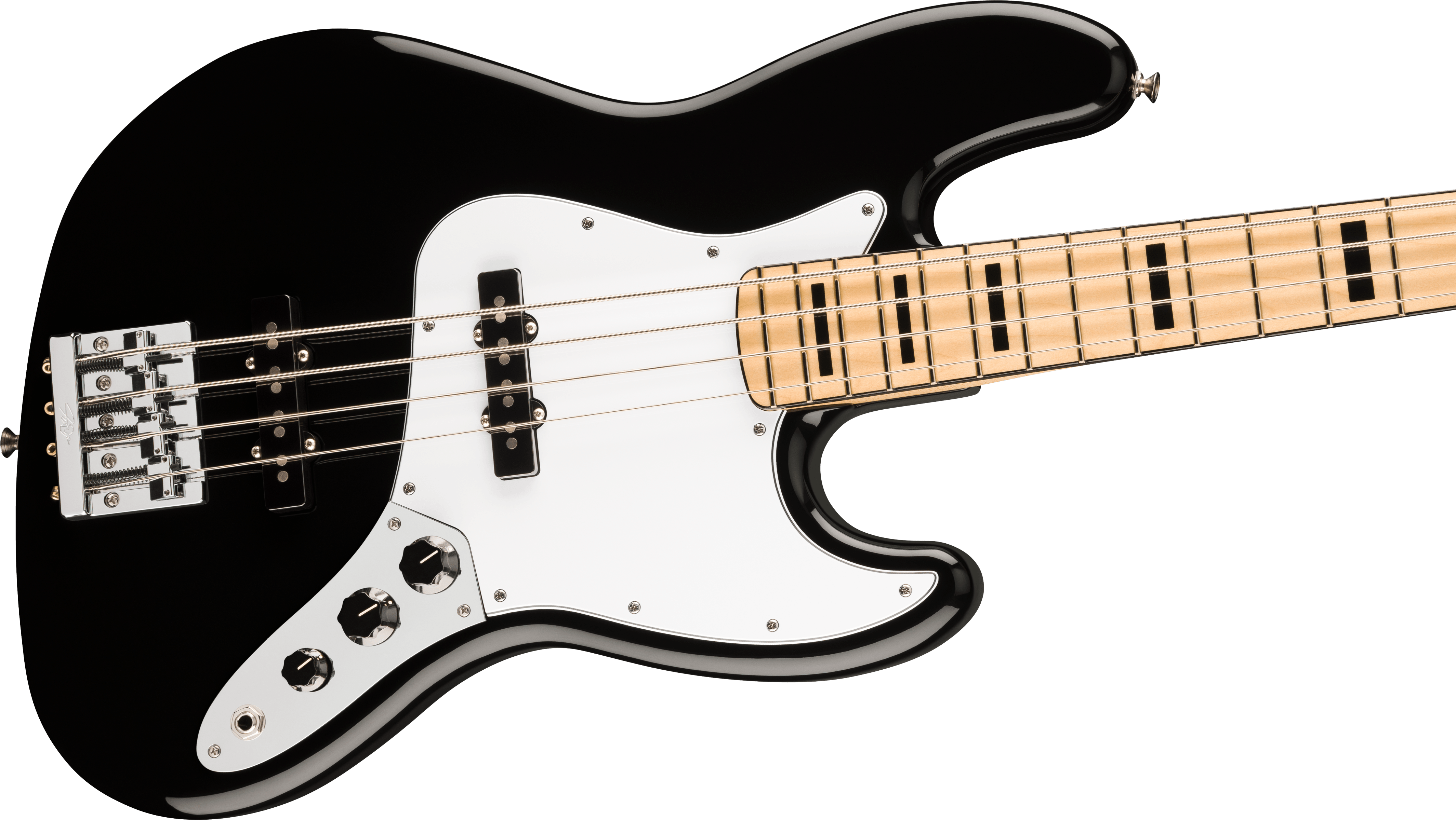 Fender Geddy Lee Jazz Bass®, Maple Fingerboard, Black