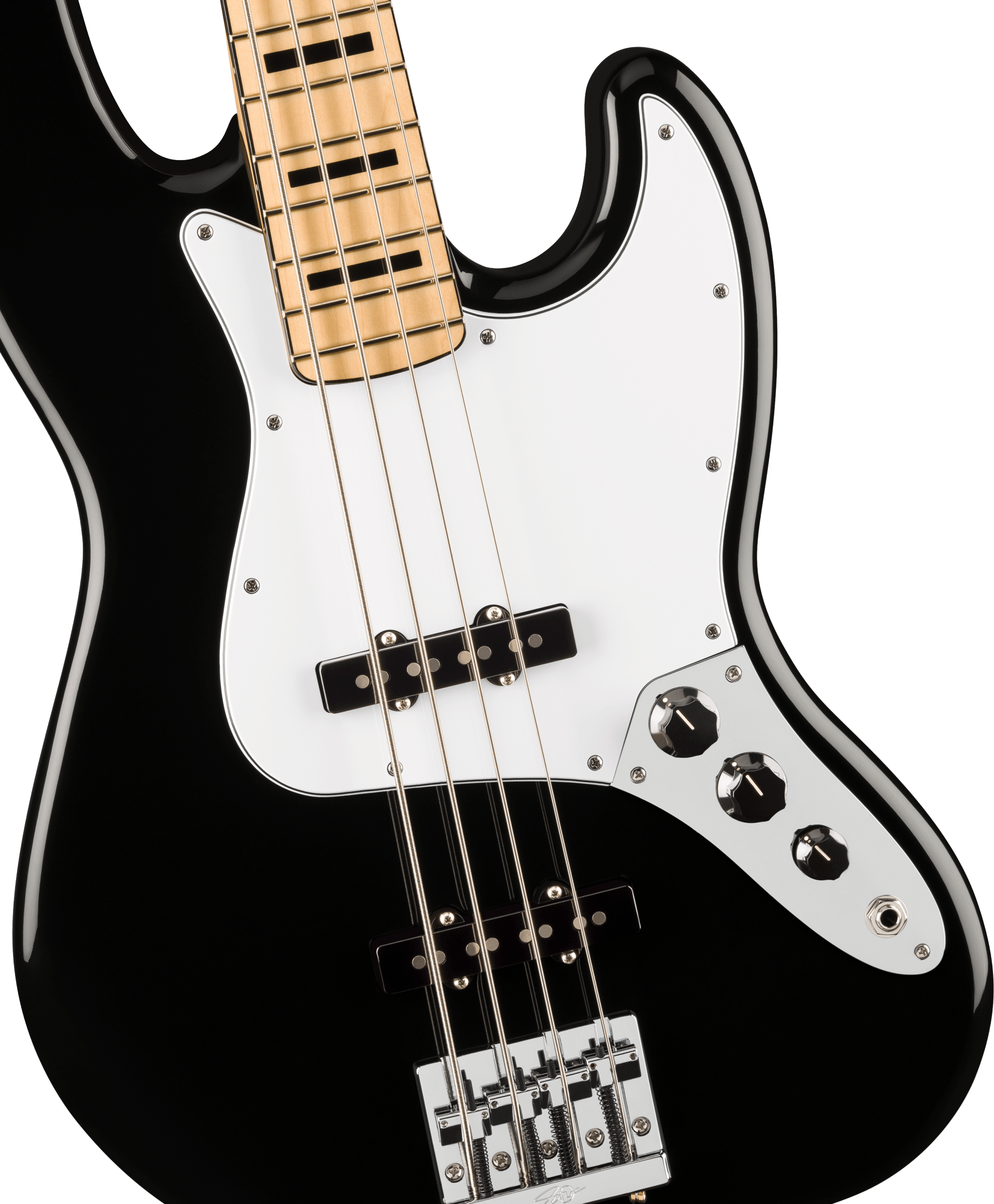 Fender Geddy Lee Jazz Bass®, Maple Fingerboard, Black