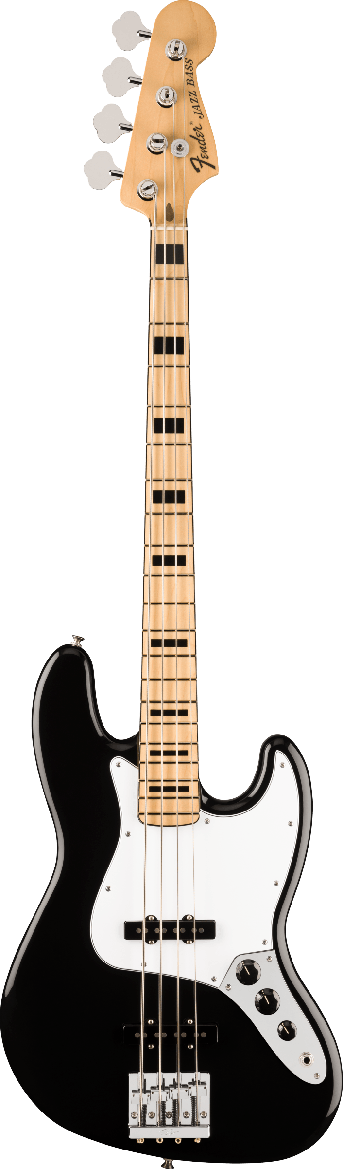 Fender Geddy Lee Jazz Bass®, Maple Fingerboard, Black