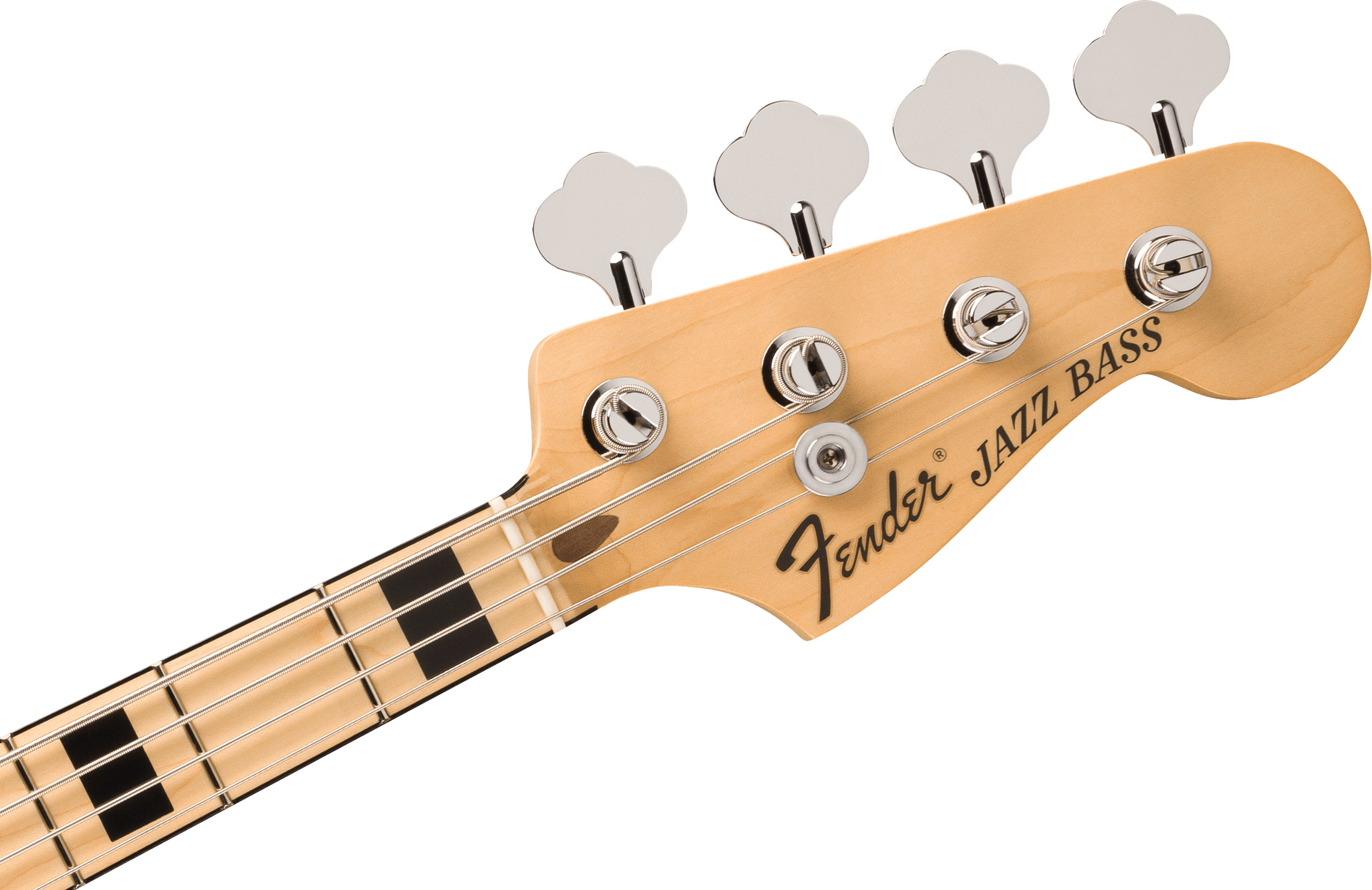 Fender Geddy Lee Jazz Bass®, Maple Fingerboard, Black