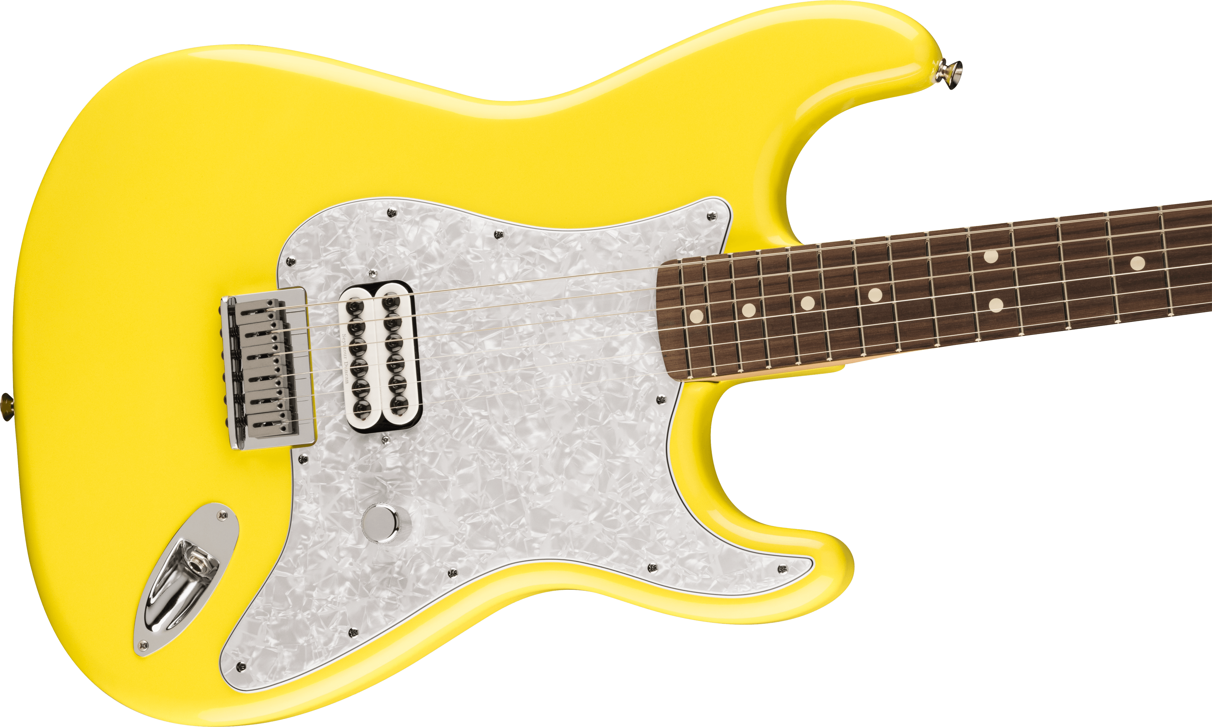 Fender Tom DeLonge Stratocaster®, Rosewood Fingerboard, Graffiti Yellow