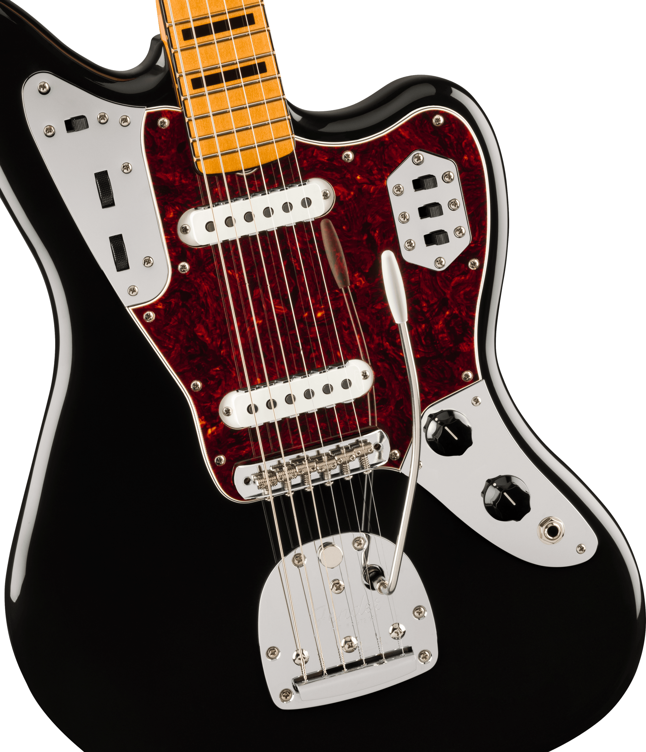 Fender Vintera® II '70s Jaguar®, Maple Fingerboard, Black