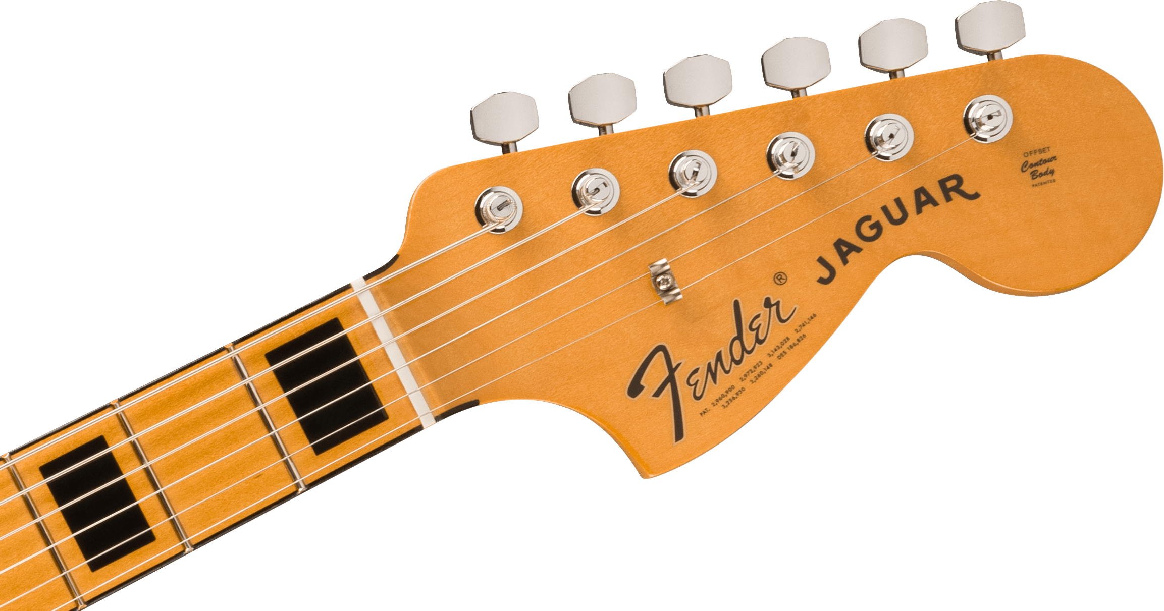 Fender Vintera® II '70s Jaguar®, Maple Fingerboard, Black