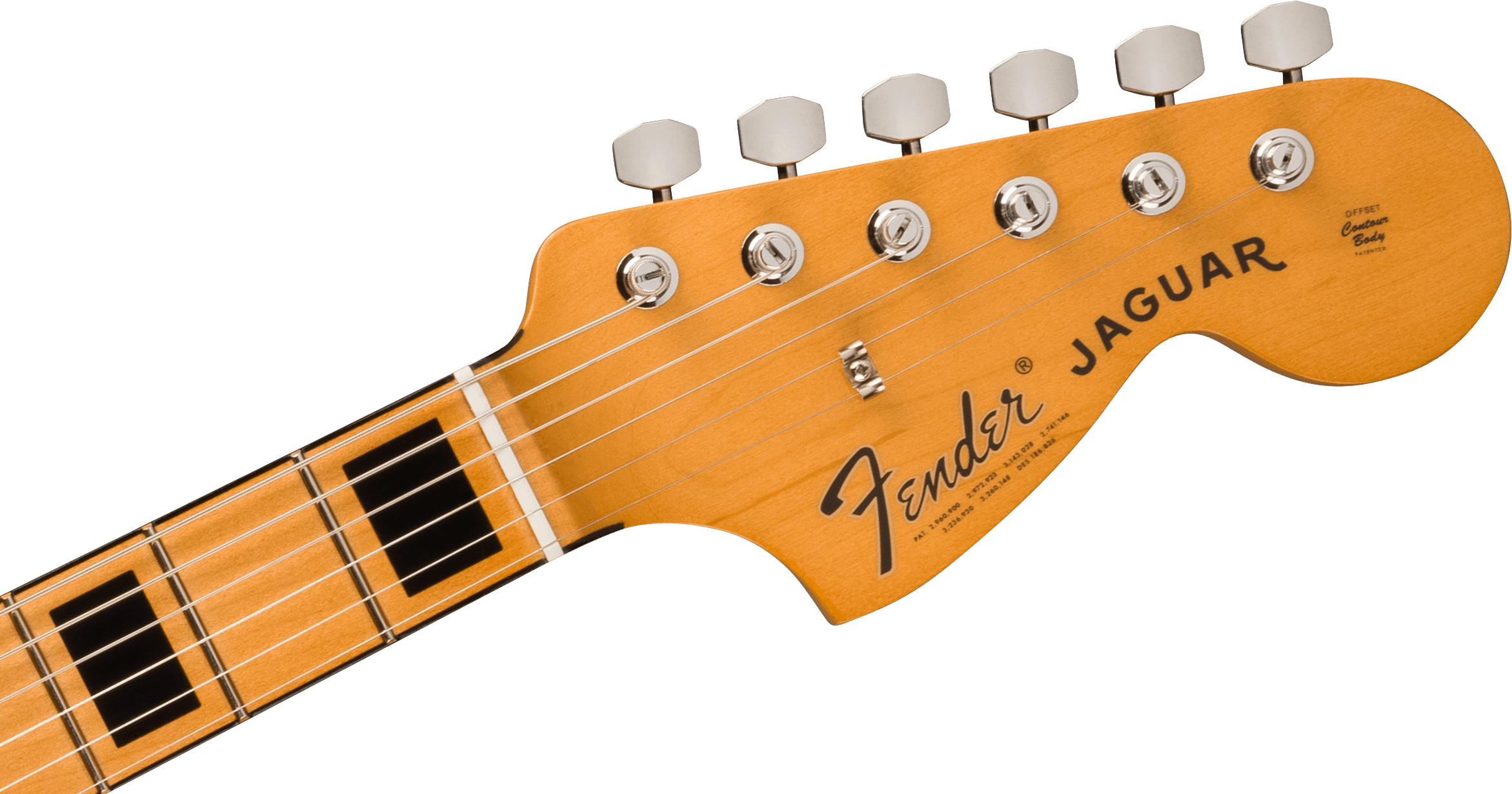 Fender Vintera® II '70s Jaguar®, Maple Fingerboard, Vintage White