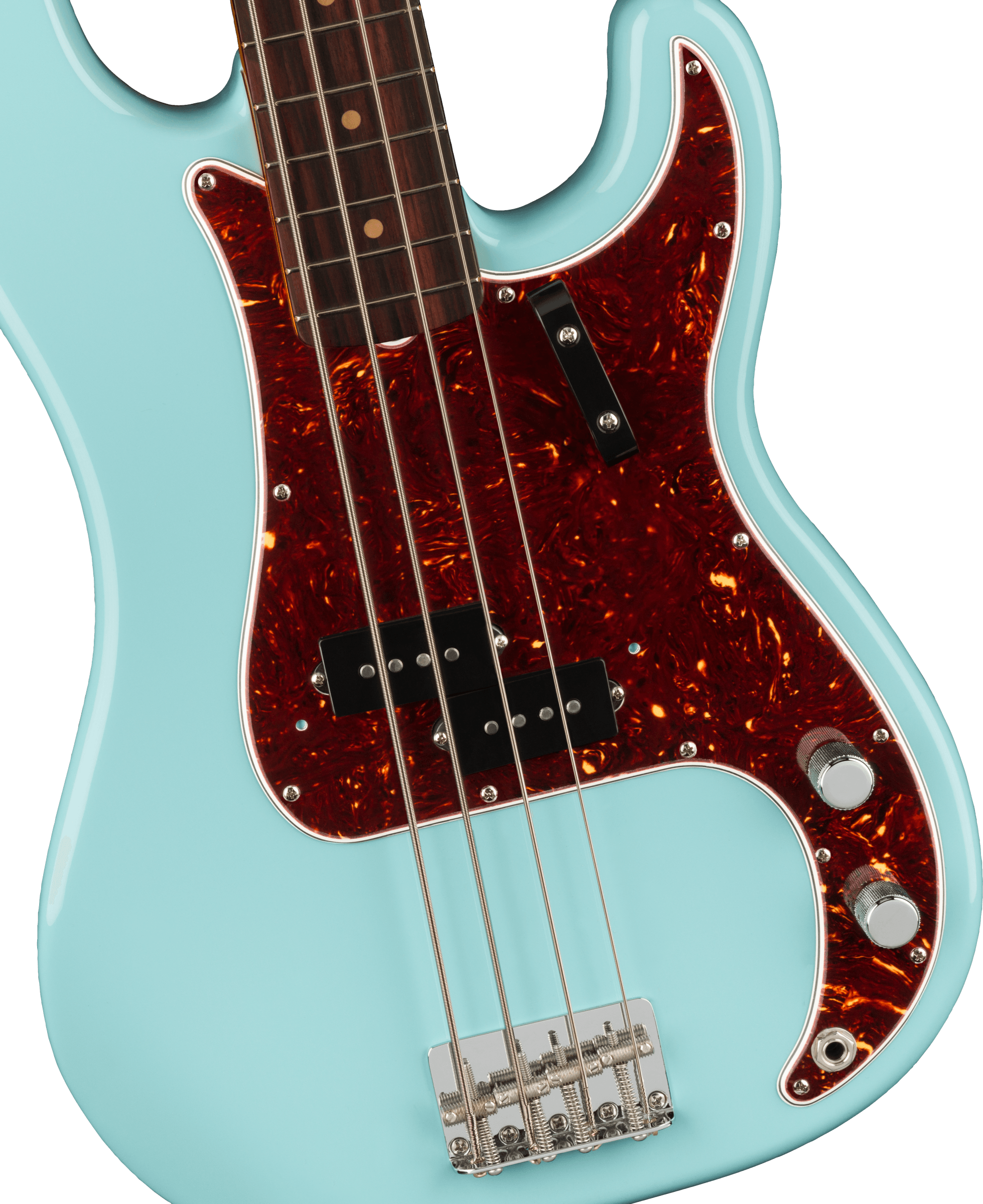 American Vintage II 1960 Precision Bass®, Rosewood Fingerboard, Daphne Blue (Limited)