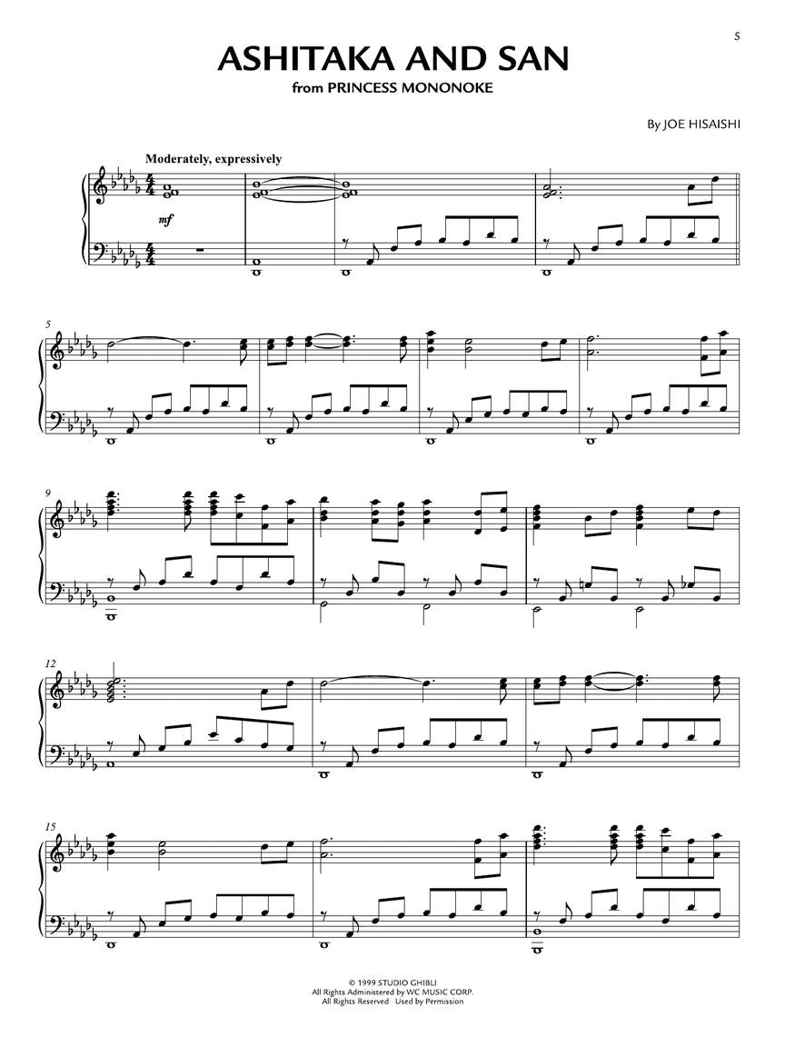 久石讓 Joe Hisaishi Piano Solo Collection