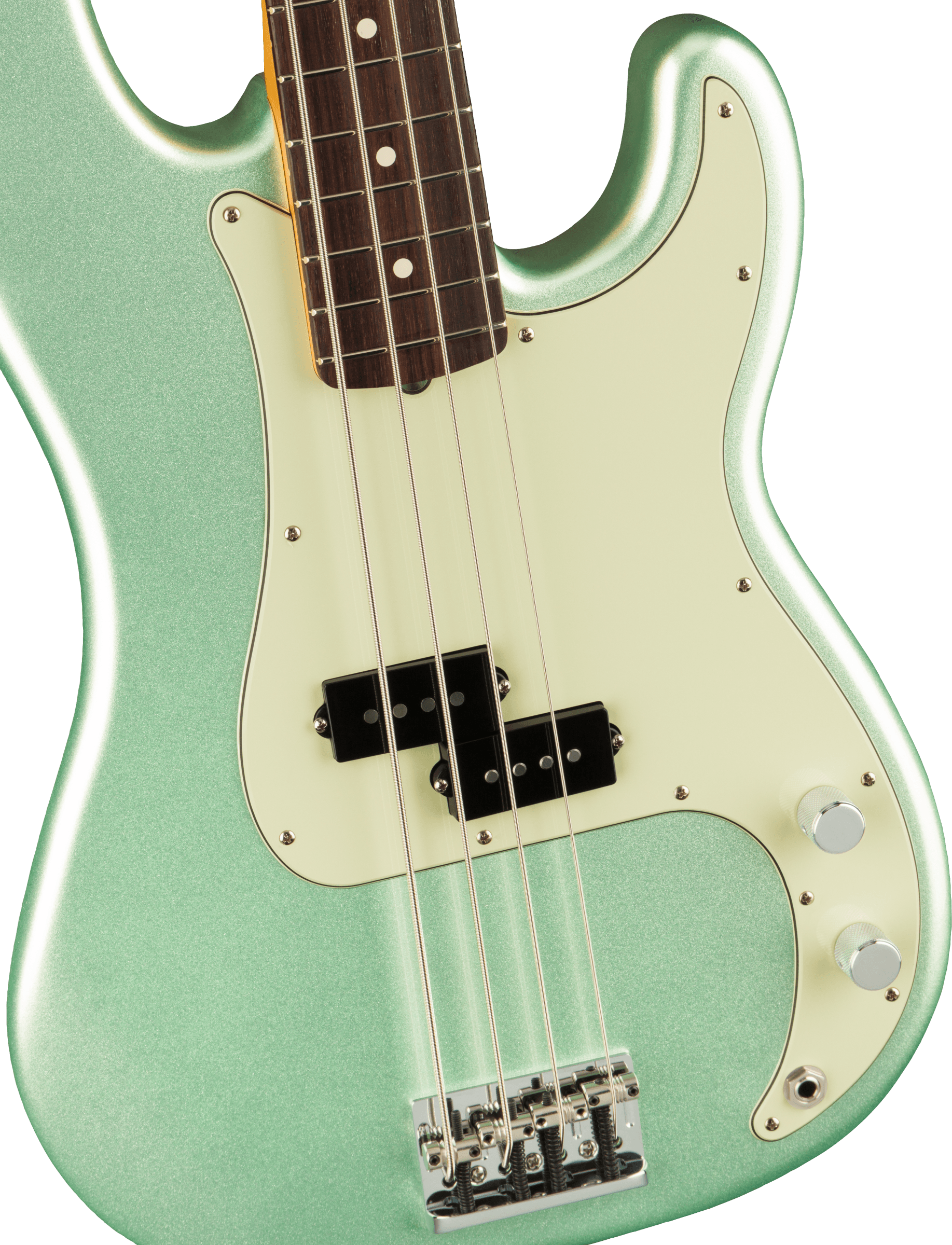 Fender American Professional II Precision Bass®, Rosewood Fingerboard, Mystic Surf Green