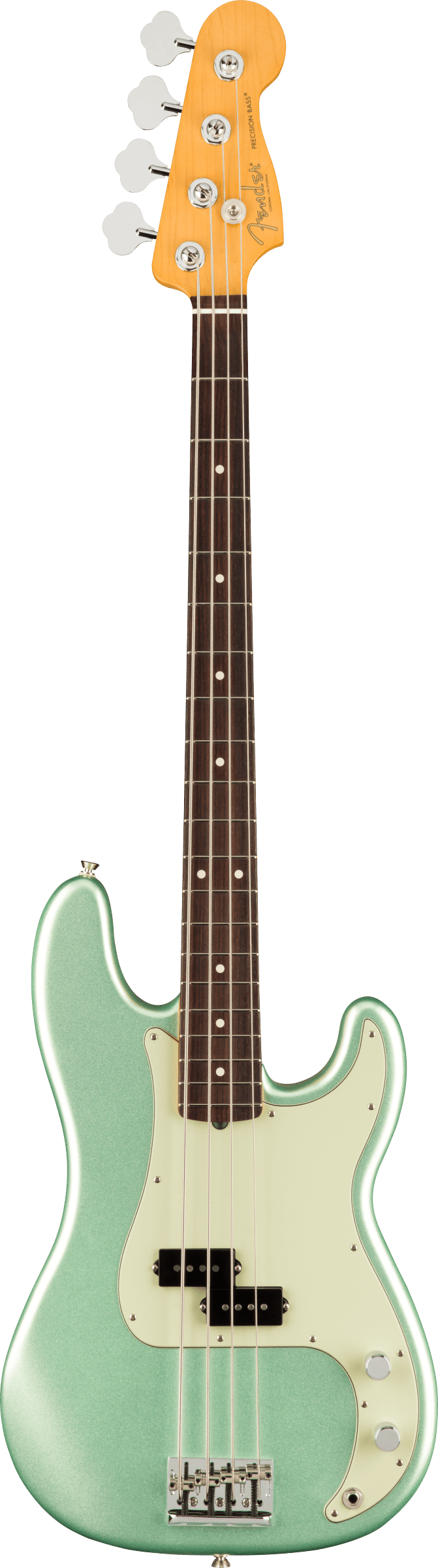 Fender American Professional II Precision Bass®, Rosewood Fingerboard, Mystic Surf Green