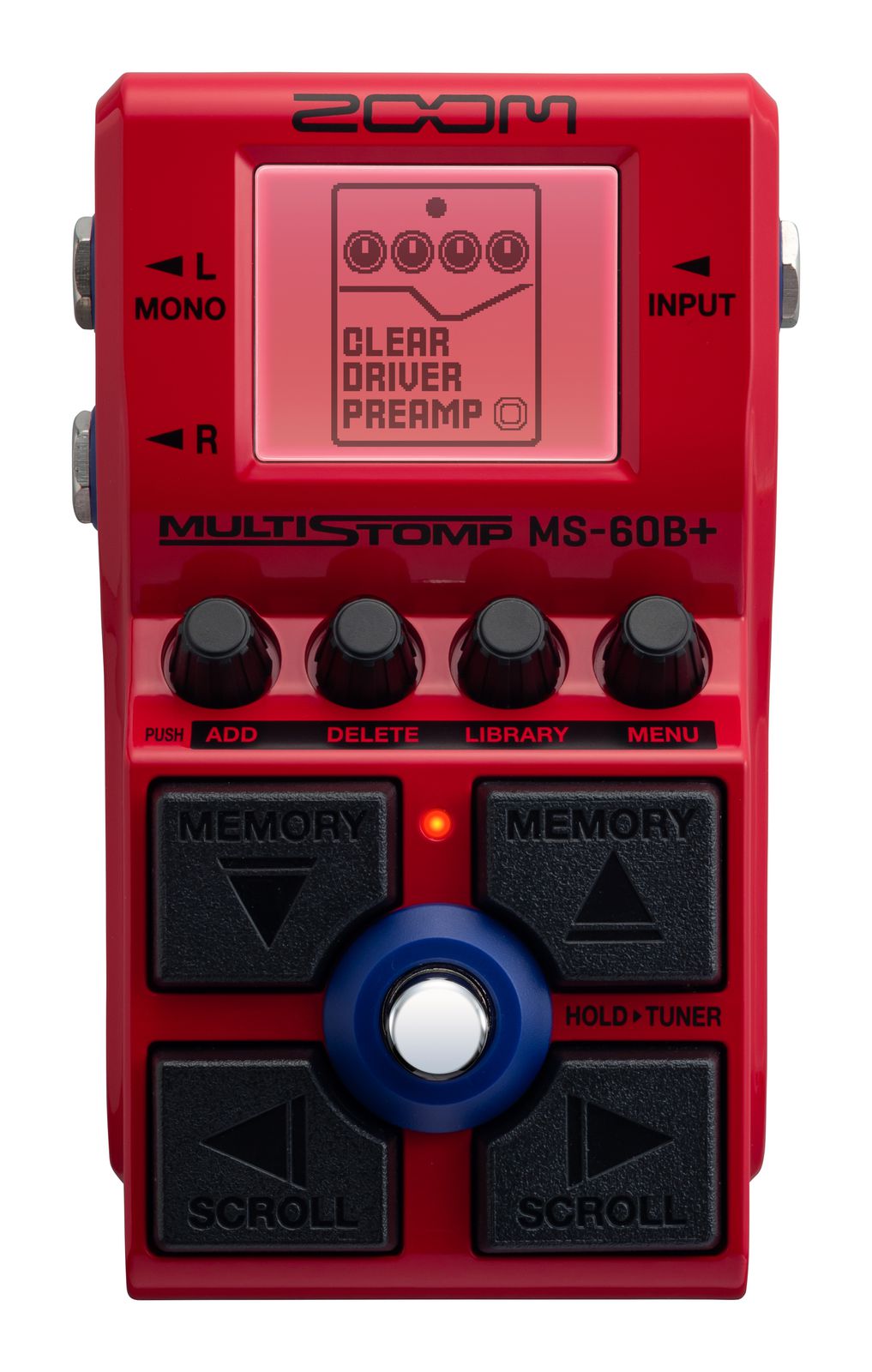 Zoom MS-60B+ Multistomp for Bass