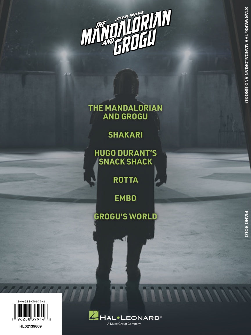 (預售 Pre-order) 曼達洛人與古古 Star Wars: The Mandalorian and Grogu for Piano Solo