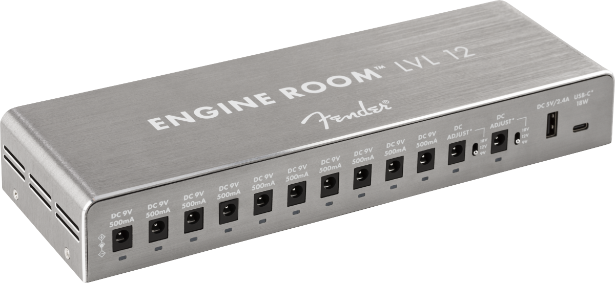 美*紀様 Fender ENGINE ROOM LVL 12 Fender Engine Room™ LVL12 Power Supply, 230V UK — Tom Lee Music