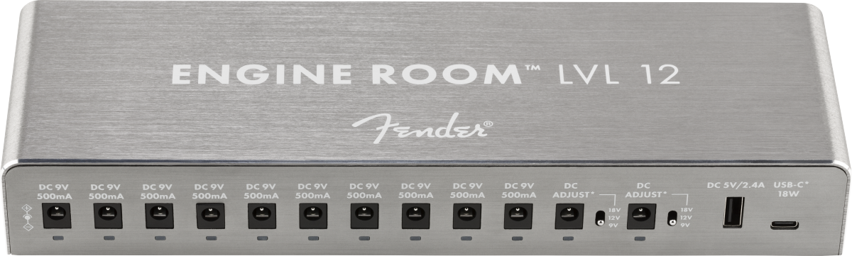 Fender Engine Room™ LVL12 Power Supply, 230V UK — Tom Lee Music