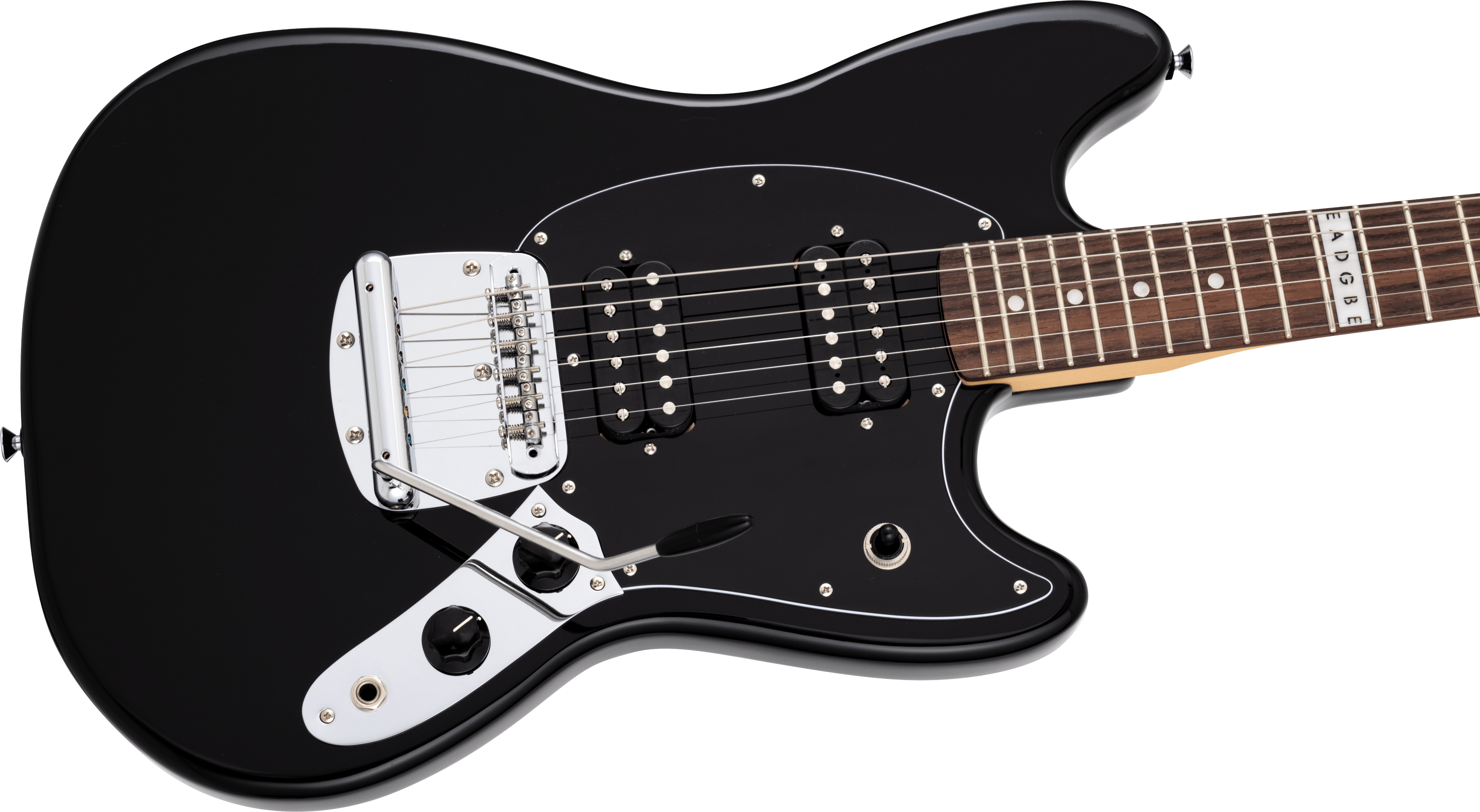 Fender  Chilli Beans. Moto Mustang®, Rosewood Fingerboard, Black