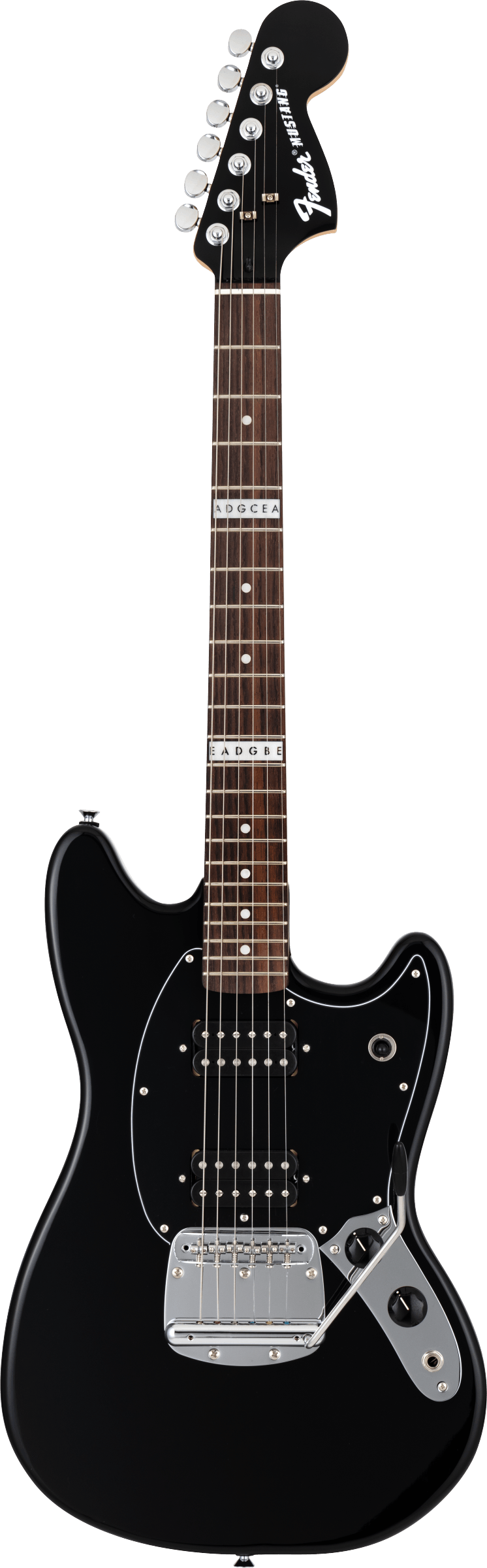 Fender  Chilli Beans. Moto Mustang®, Rosewood Fingerboard, Black