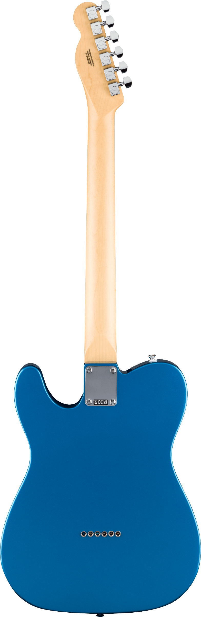 Fender Standard Telecaster®, Maple Fingerboard, White Pickguard, Aqua Marine Metallic