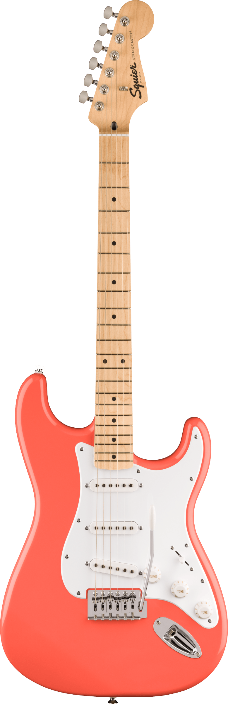 Squier FSR Squier Sonic® Stratocaster®, Maple Fingerboard, White Squier FSR Squier Sonic® Stratocaster®, Maple Fingerboard, White
