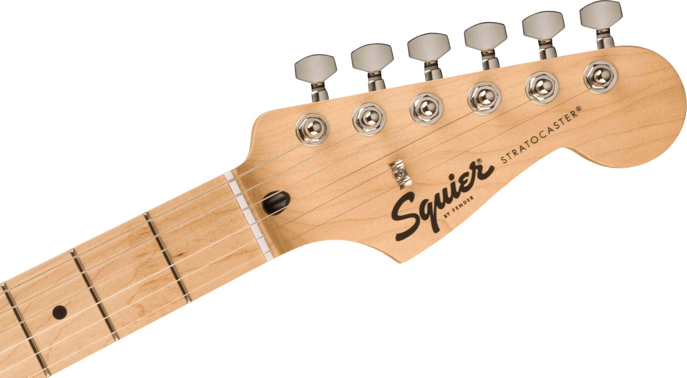 Squier FSR Squier Sonic® Stratocaster®, Maple Fingerboard, White Pickguard, Tahitian Coral