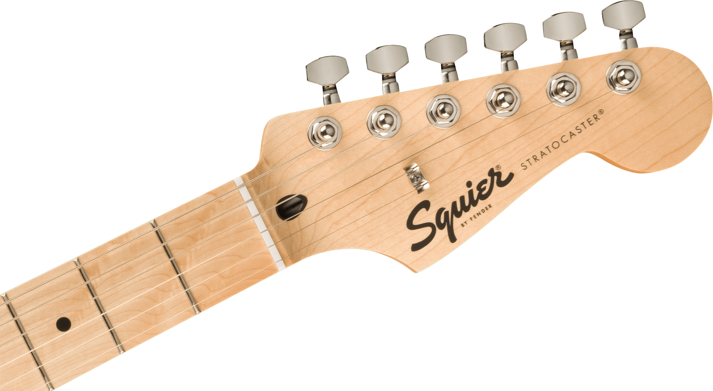Squier FSR Squier Sonic® Stratocaster® HSS, Maple Fingerboard, White Pickguard, 2-Color Sunburst