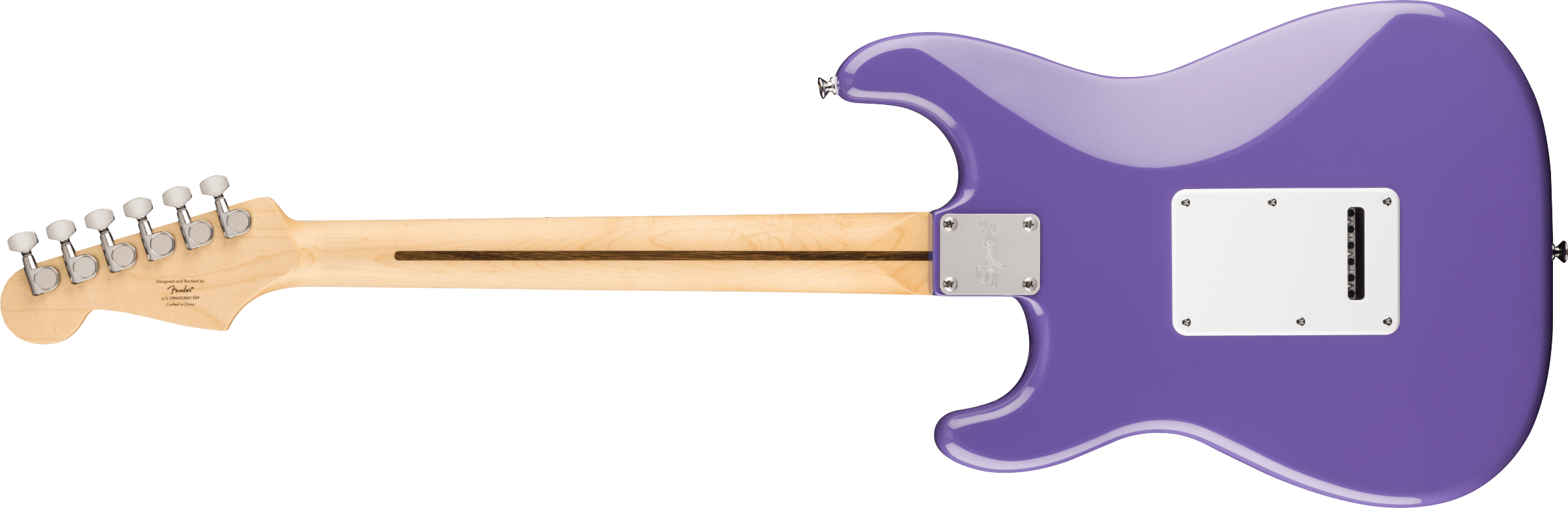 FSR Squier Sonic® Stratocaster® HSS, Maple Fingerboard, White Pickguard, Ultraviolet