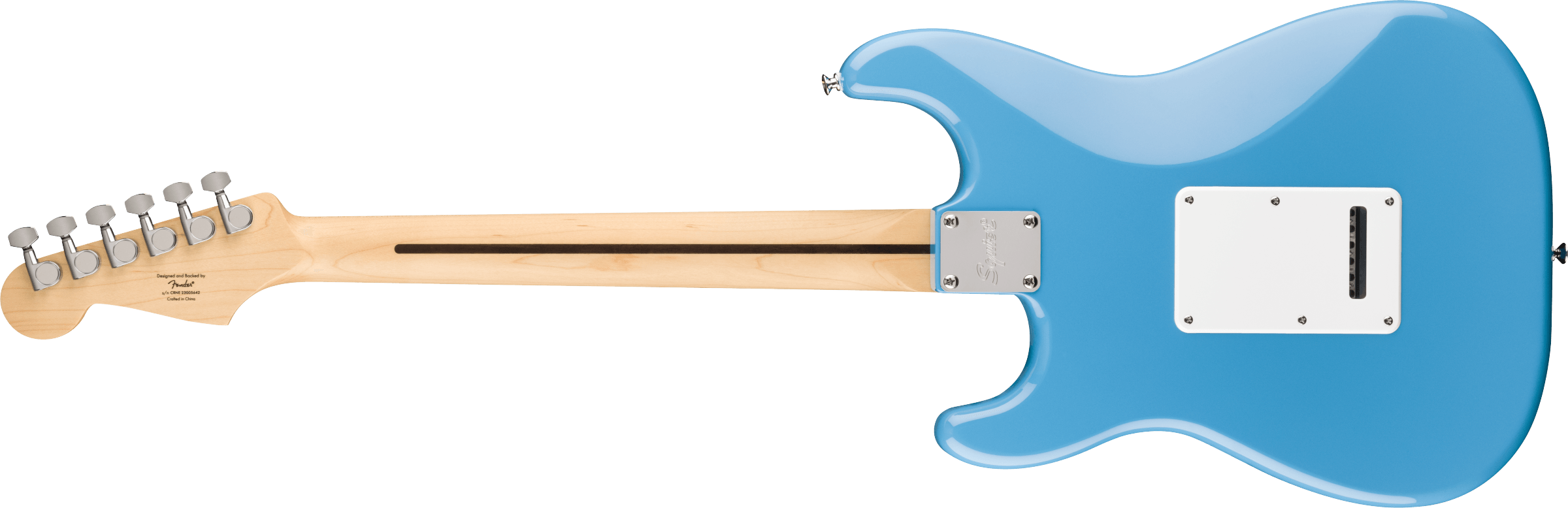 Squier FSR Squier Sonic® Stratocaster® HSS, Maple Fingerboard, White Pickguard, California Blue
