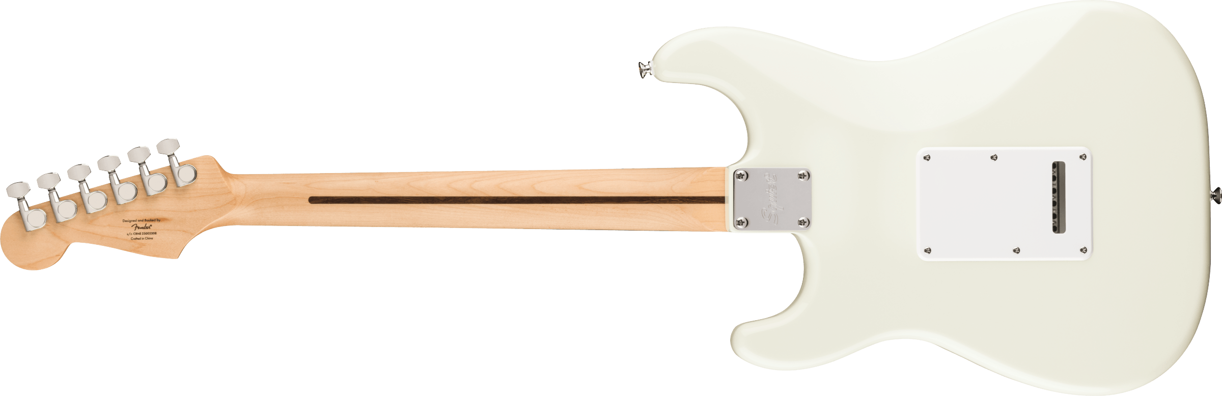 Squier FSR Squier Sonic® Stratocaster® HSS, Maple Fingerboard, White Pickguard, Arctic White
