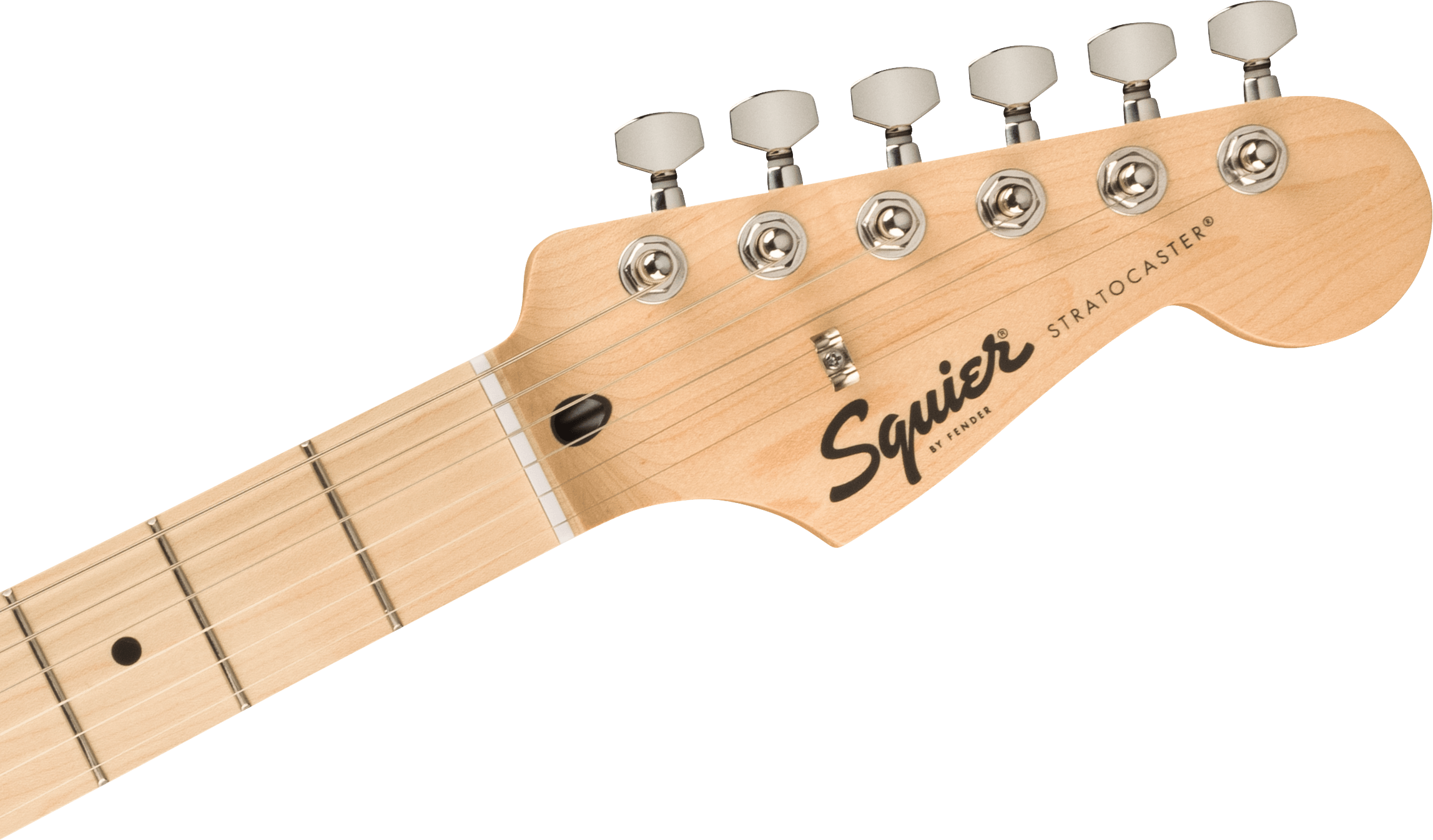 Squier FSR Squier Sonic® Stratocaster® HSS, Maple Fingerboard, White Pickguard, Arctic White