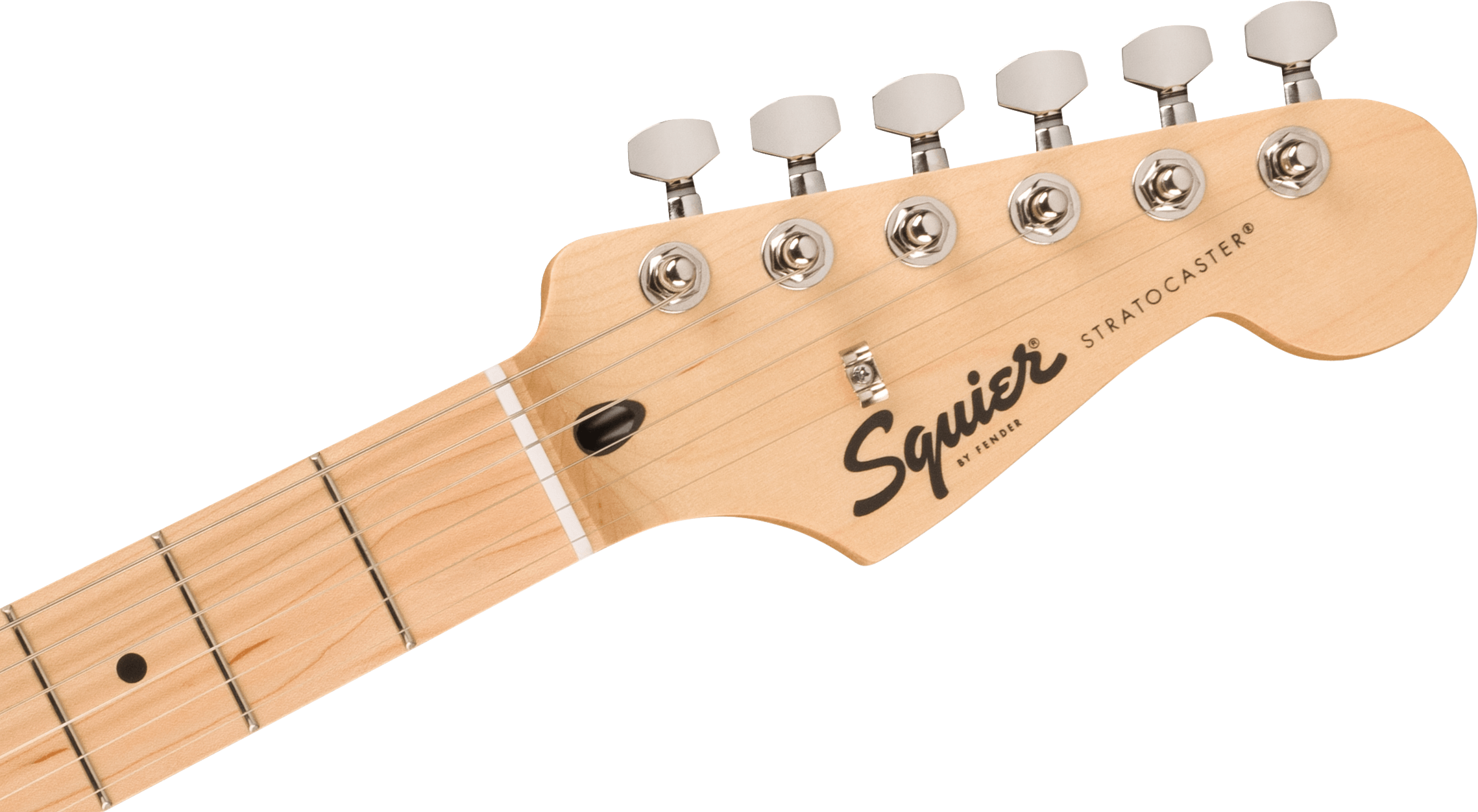 Squier FSR Squier Sonic® Stratocaster® HSS, Maple Fingerboard, Black Pickguard, 2-Color Sunburst