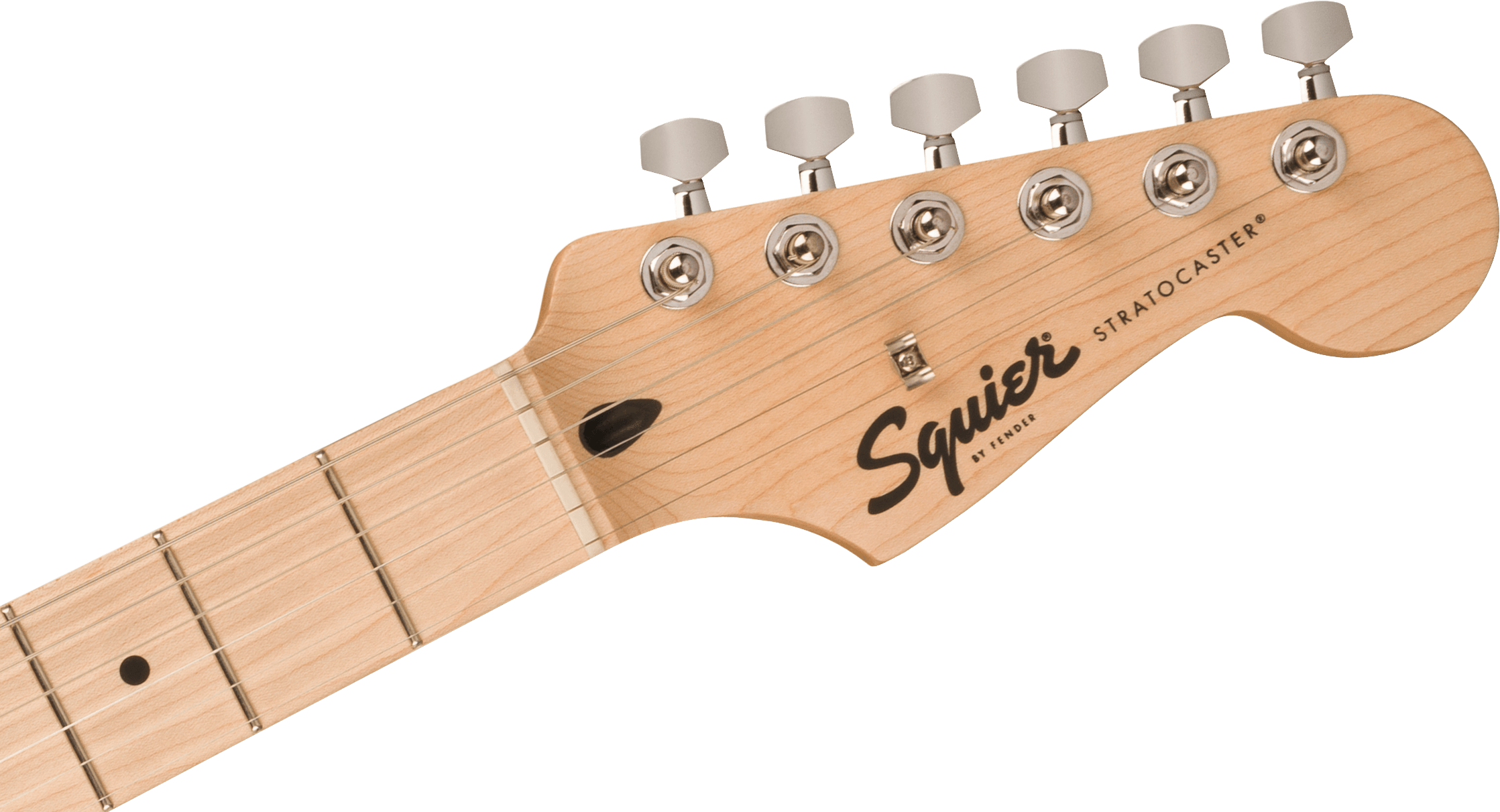 Squier Squier Sonic® Stratocaster® HSS, Maple Fingerboard, Black Pickguard, Black