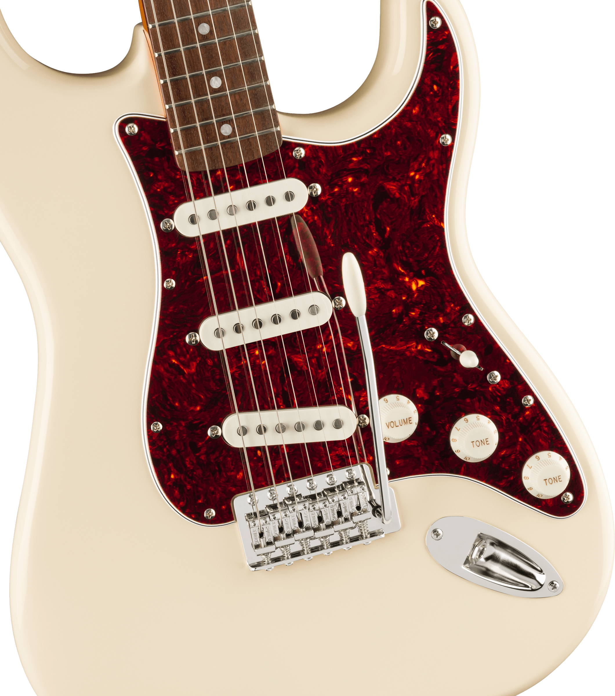 Squier FSR Classic Vibe™ 60s Stratocaster®, Laurel Fingerboard, Tortoiseshell Pickguard, Olympic White