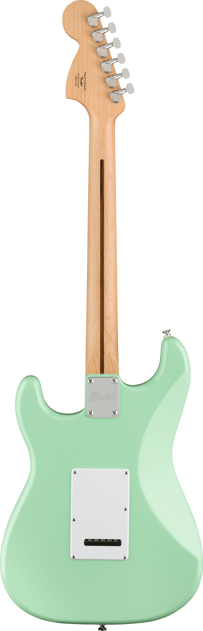 Squier FSR Affinity Series® Stratocaster®, Laurel Fingerboard, White Pearloid Pickguard, Surf Green