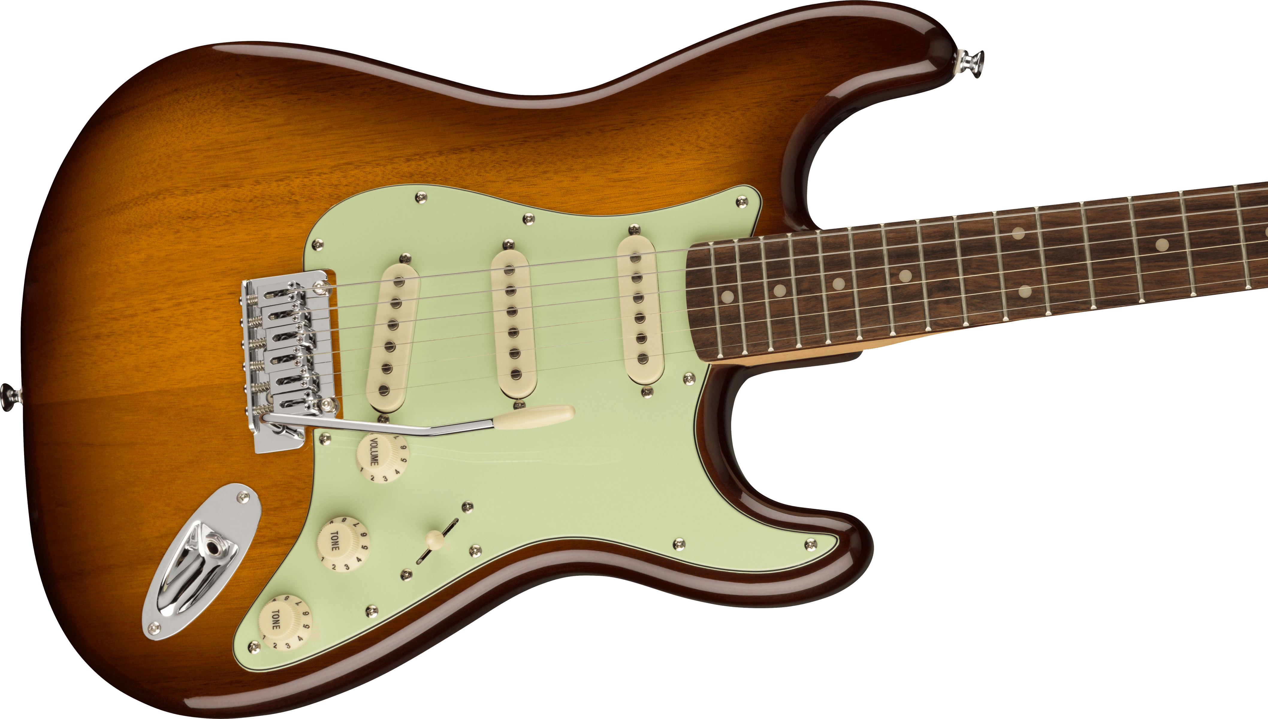 Squier FSR Affinity Series® Stratocaster®, Laurel Fingerboard, Mint Pickguard, Honey Burst