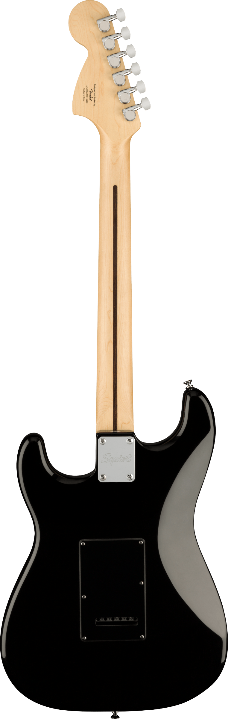 Squier FSR Affinity Series® Stratocaster®, Laurel Fingerboard, Tortoiseshell Pickguard, Black