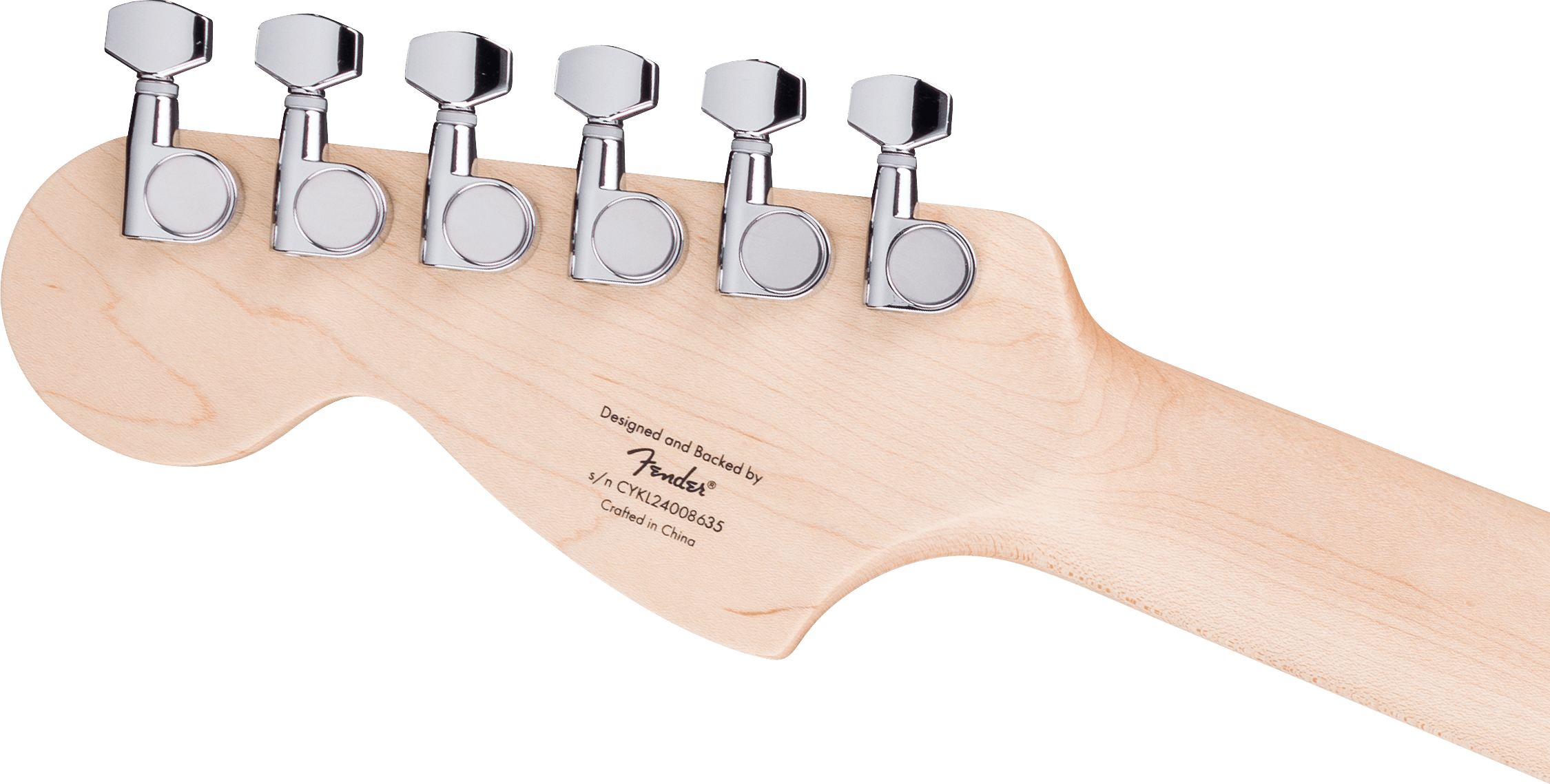 Squier SR Affinity™ Stratocaster® Junior HSS, Maple Fingerboard, White Pickguard, Pearl White