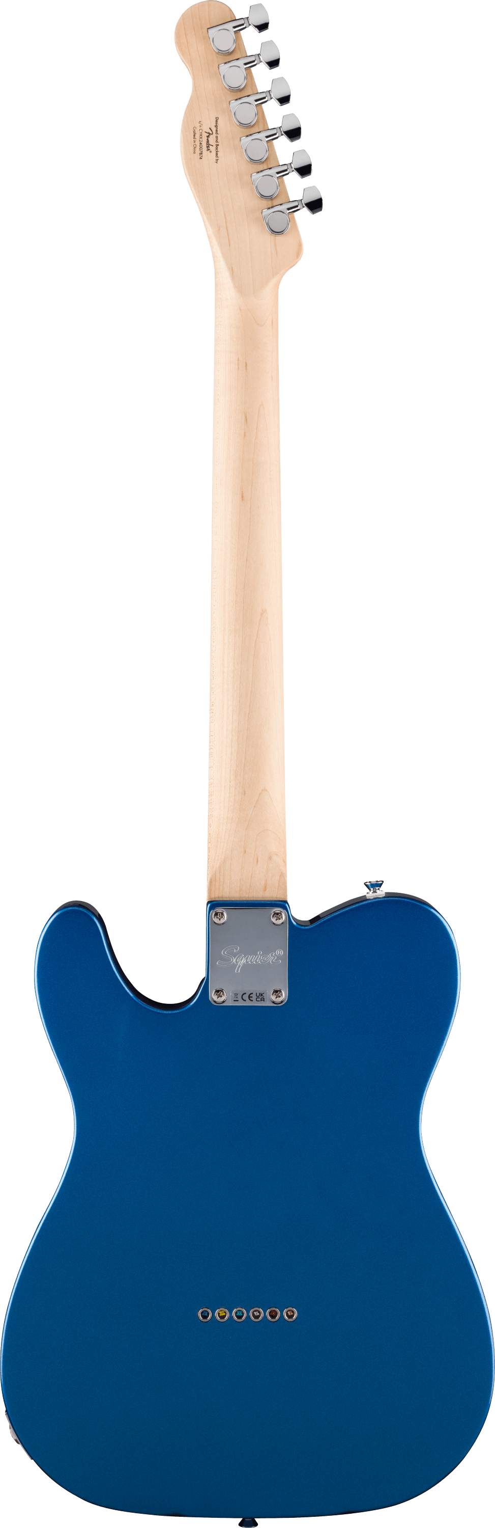 Squier Limited Edition Affinity Series® Telecaster® Thinline, Lake Placid Blue