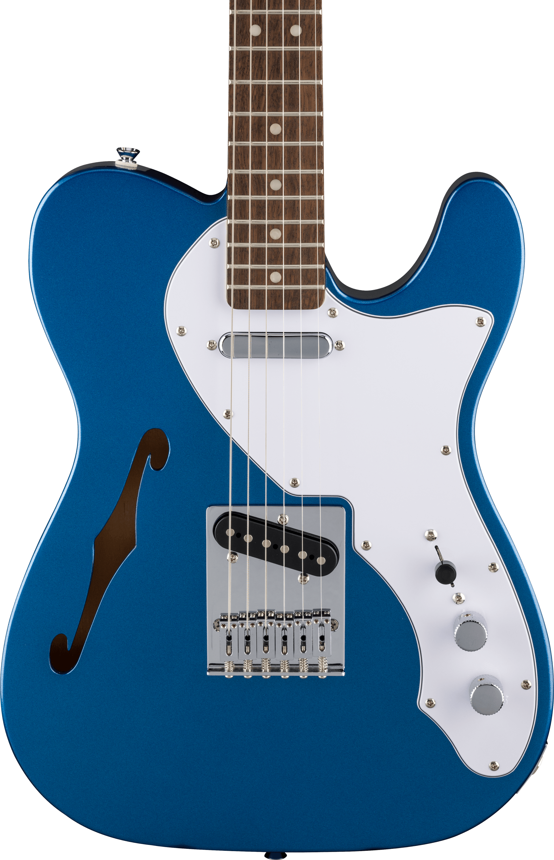 Squier Limited Edition Affinity Series® Telecaster® Thinline, Lake Placid Blue