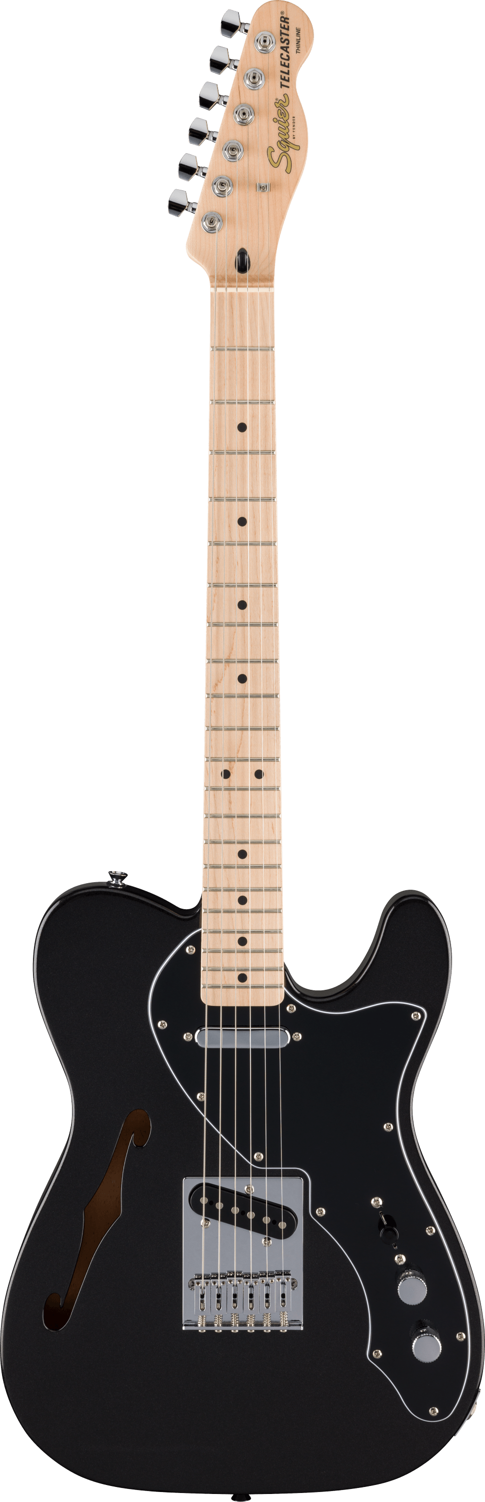 Squier Limited Edition Affinity Series® Telecaster® Thinline Metallic Black