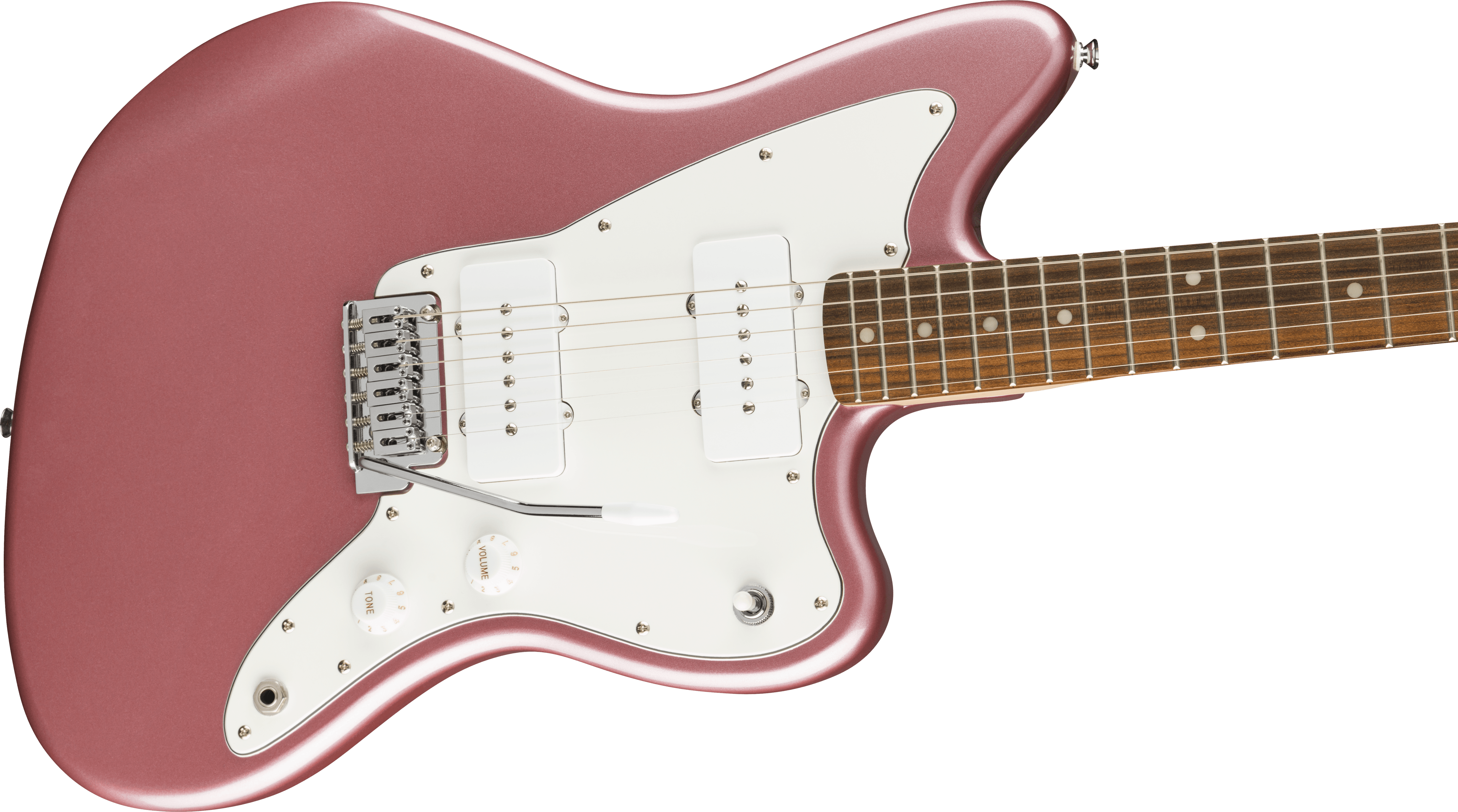 Fender Affinity Series™ Jazzmaster®, Laurel Fingerboard, White Pickguard, Burgundy Mist