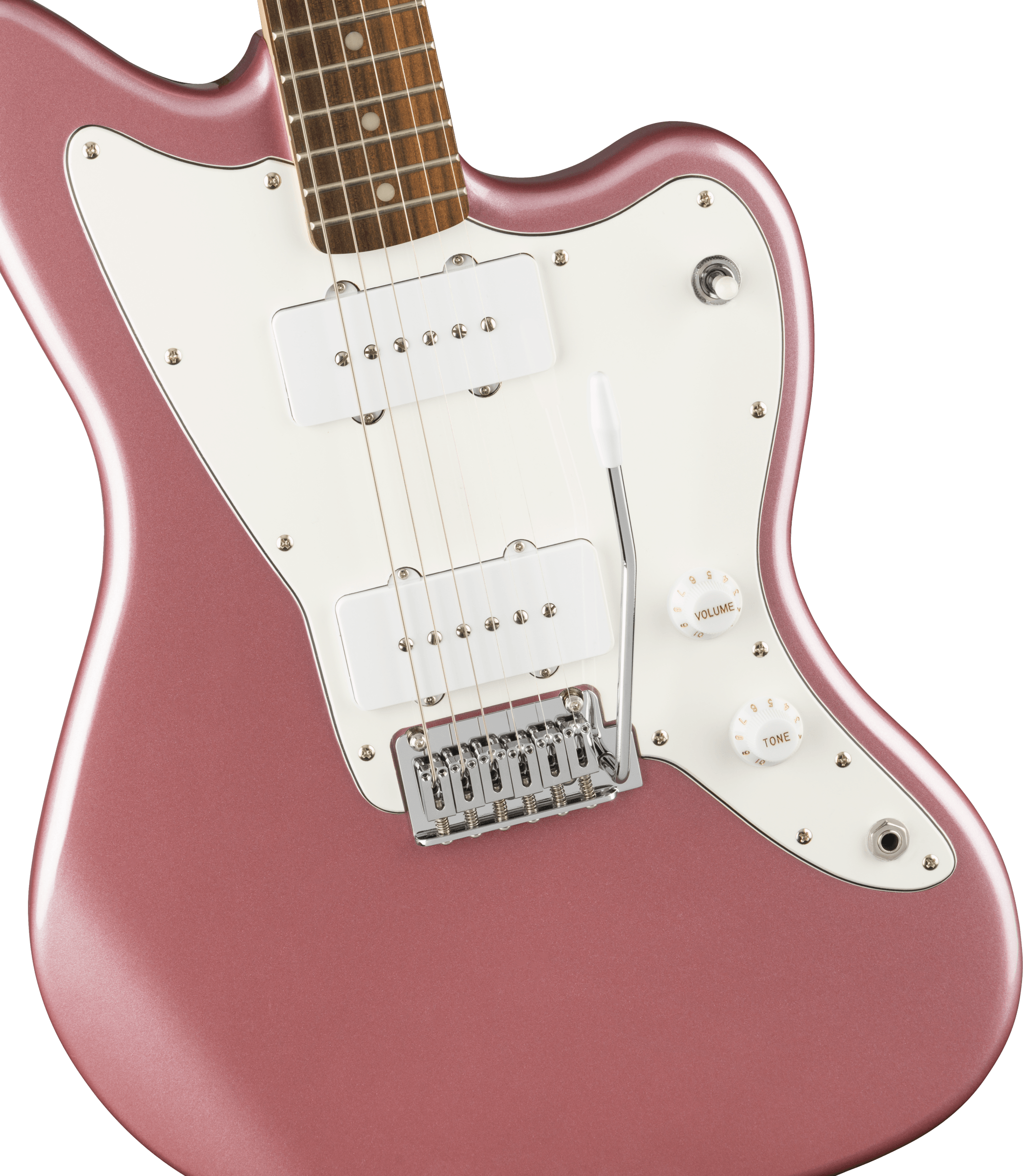Fender Affinity Series™ Jazzmaster®, Laurel Fingerboard, White Pickguard, Burgundy Mist