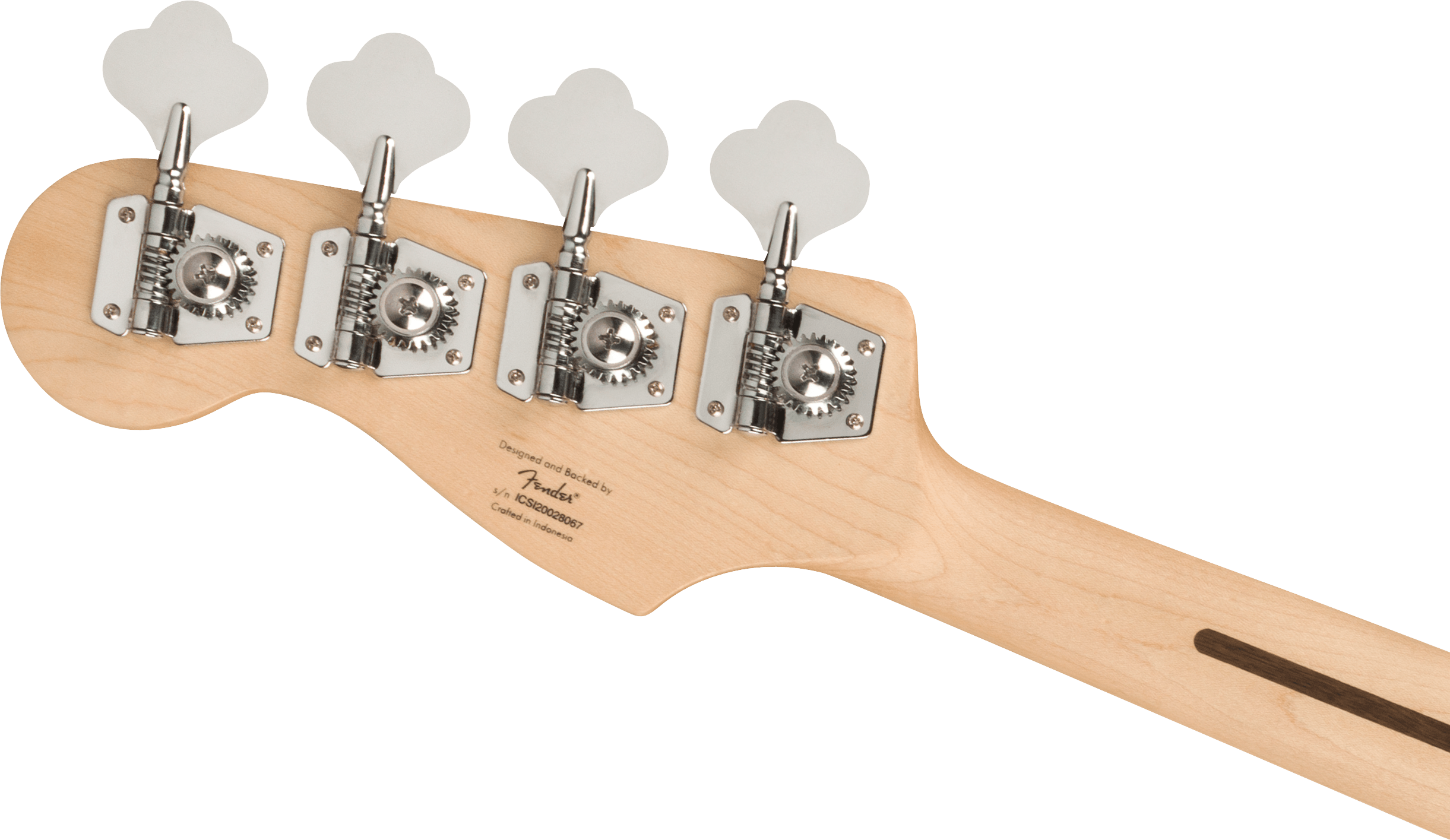 Squier Affinity Series™ Jazz Bass®, Laurel Fingerboard, Black Pickguard, Burgundy Mist