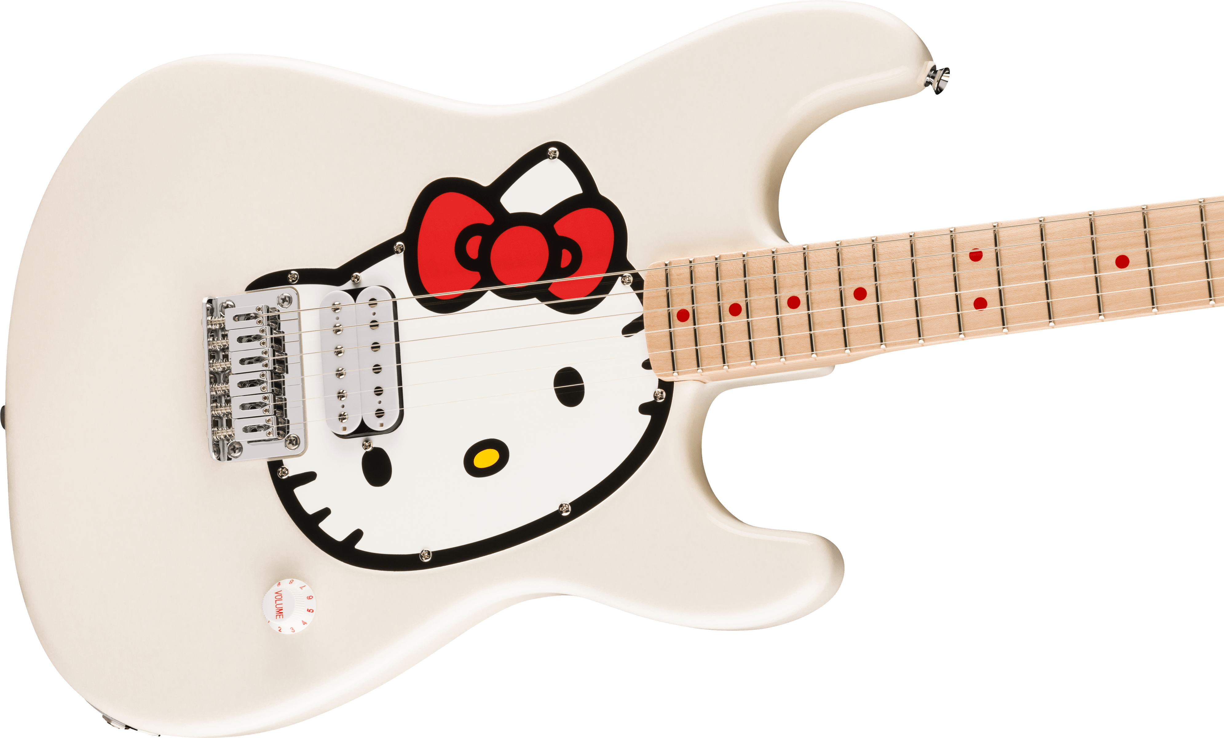 Fender® x Hello Kitty® White Stratocaster® — Tom Lee Music