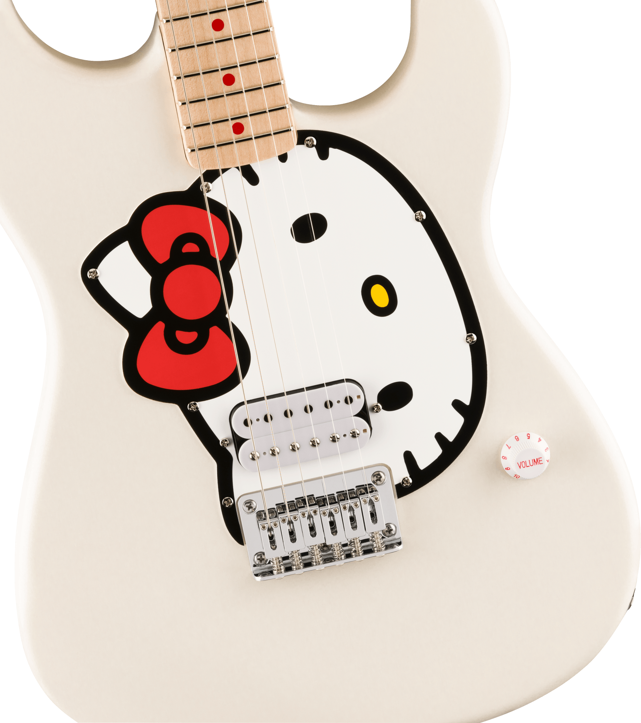 Fender® x Hello Kitty® White Stratocaster® — Tom Lee Music