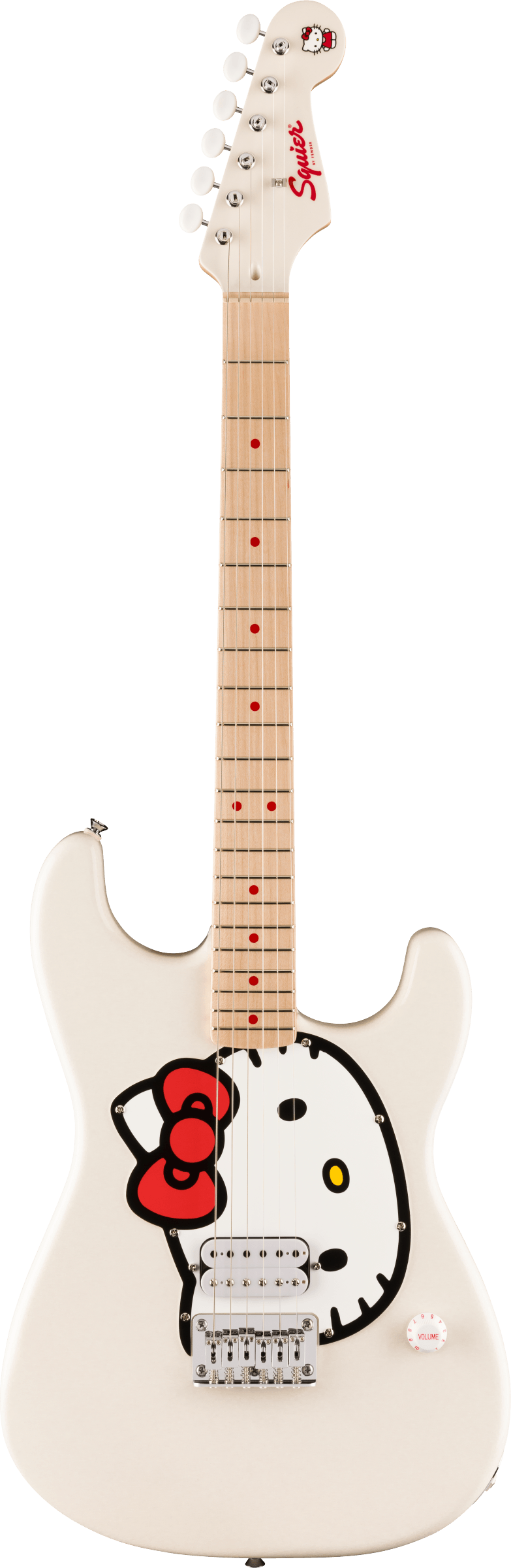 Fender® x Hello Kitty® White Stratocaster®