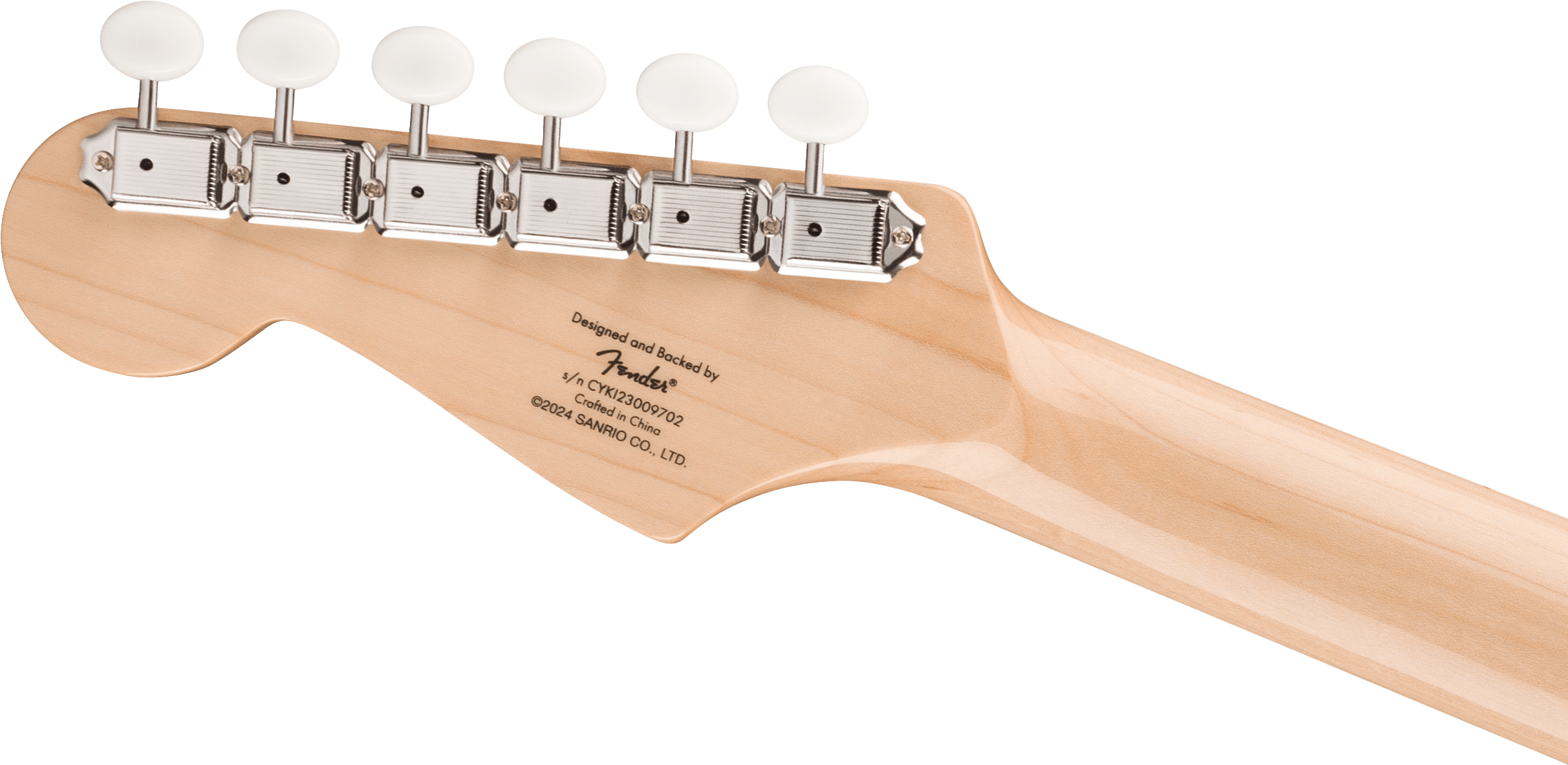 Fender® x Hello Kitty® White Stratocaster®